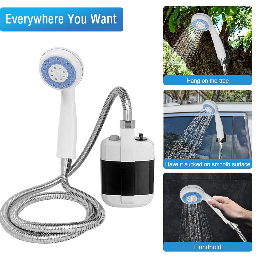 OutBath | Doccia da campeggio portatile | Soluzione doccia innovativa - - Camping shower hiking shower outdoor shower Portable showers - Concept Palermo