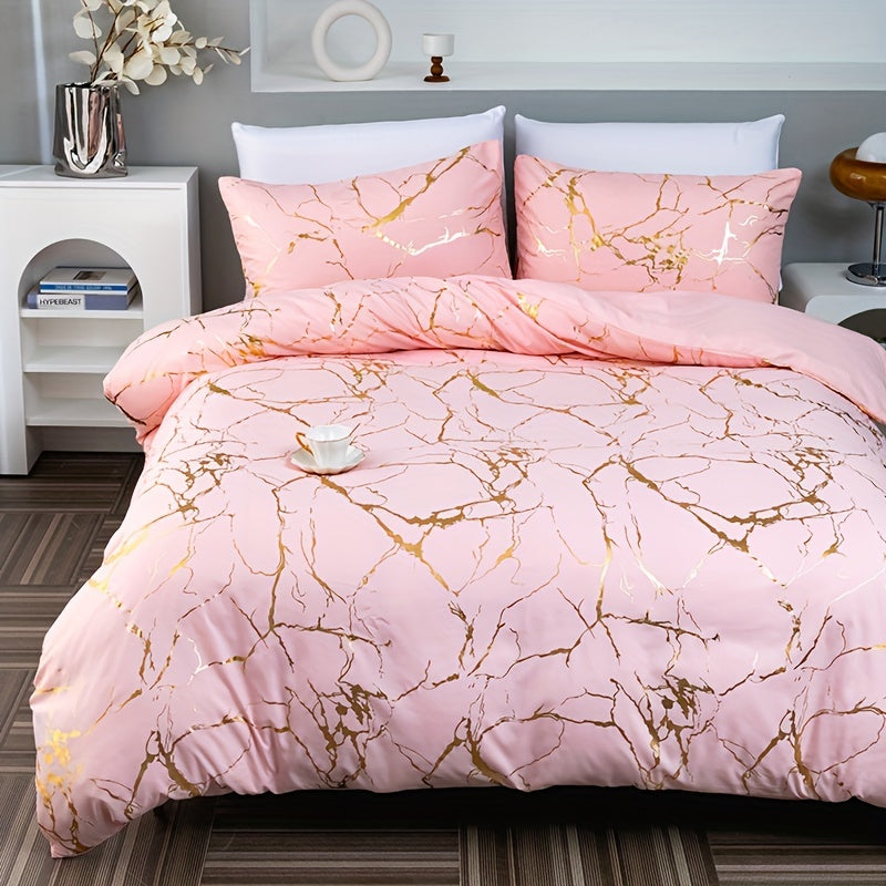 DreamScape™ | Set di lenzuola in raso di lusso - Rosa - bedsheets Home - Concept Palermo