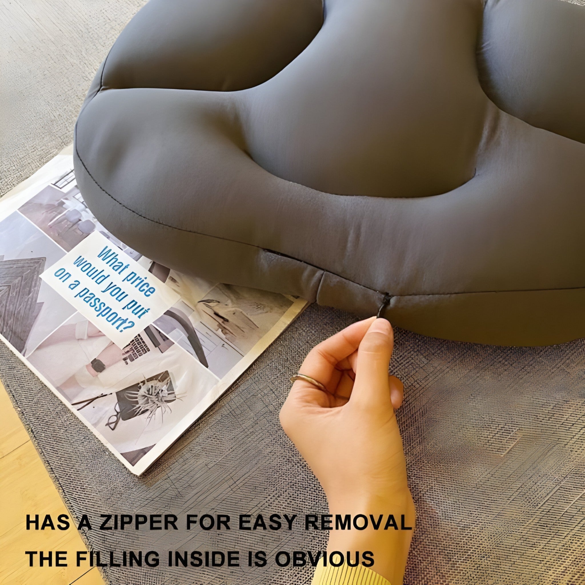 Cloud - Cuscino da riposo definitivo per comfort e benessere - - Home accessories human pillow neck pillow Pillow pillow bag soft pillow Support pillow - Concept Palermo