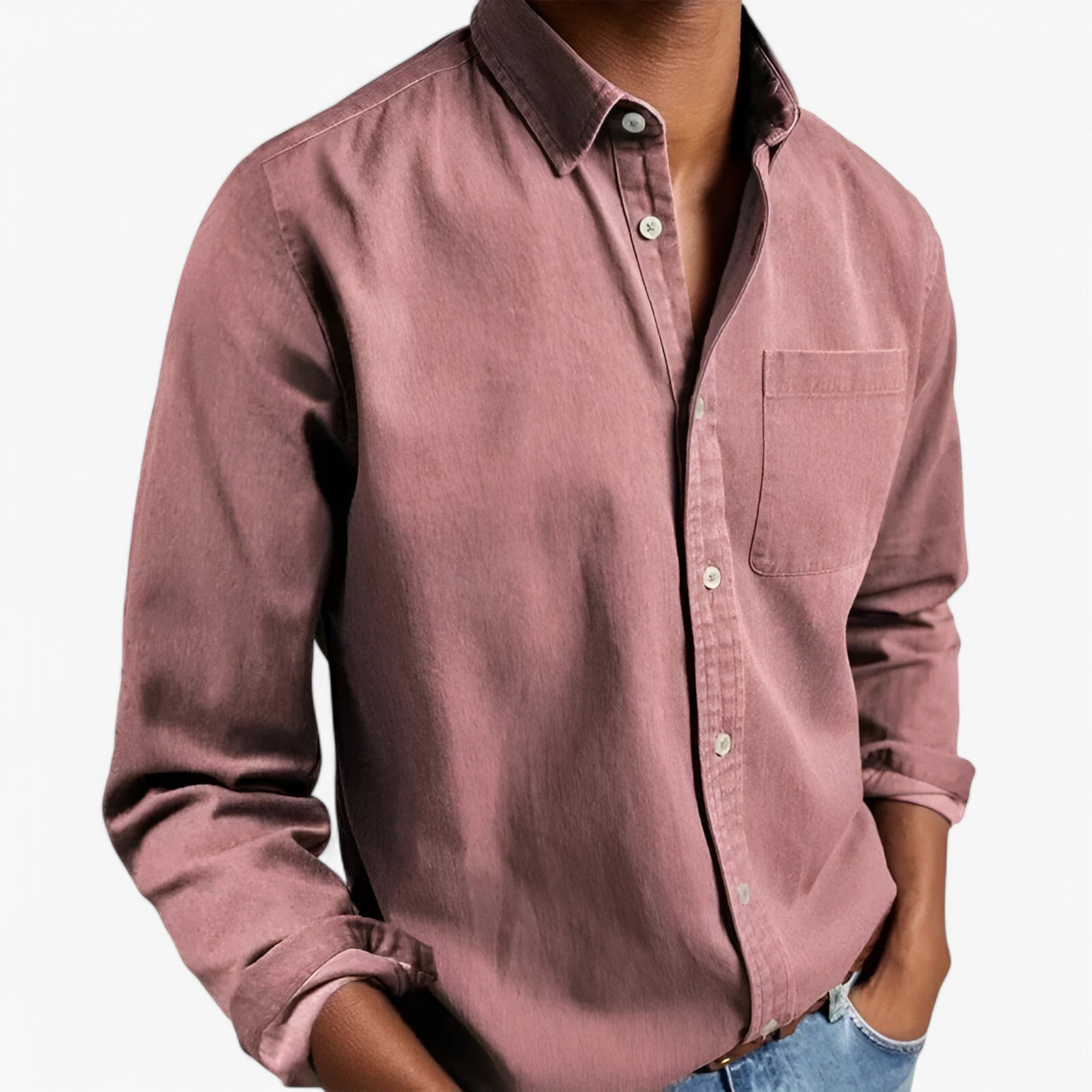 Rafael | Camicia Cargo - Elegante e resistente - Rosa - - Concept Palermo