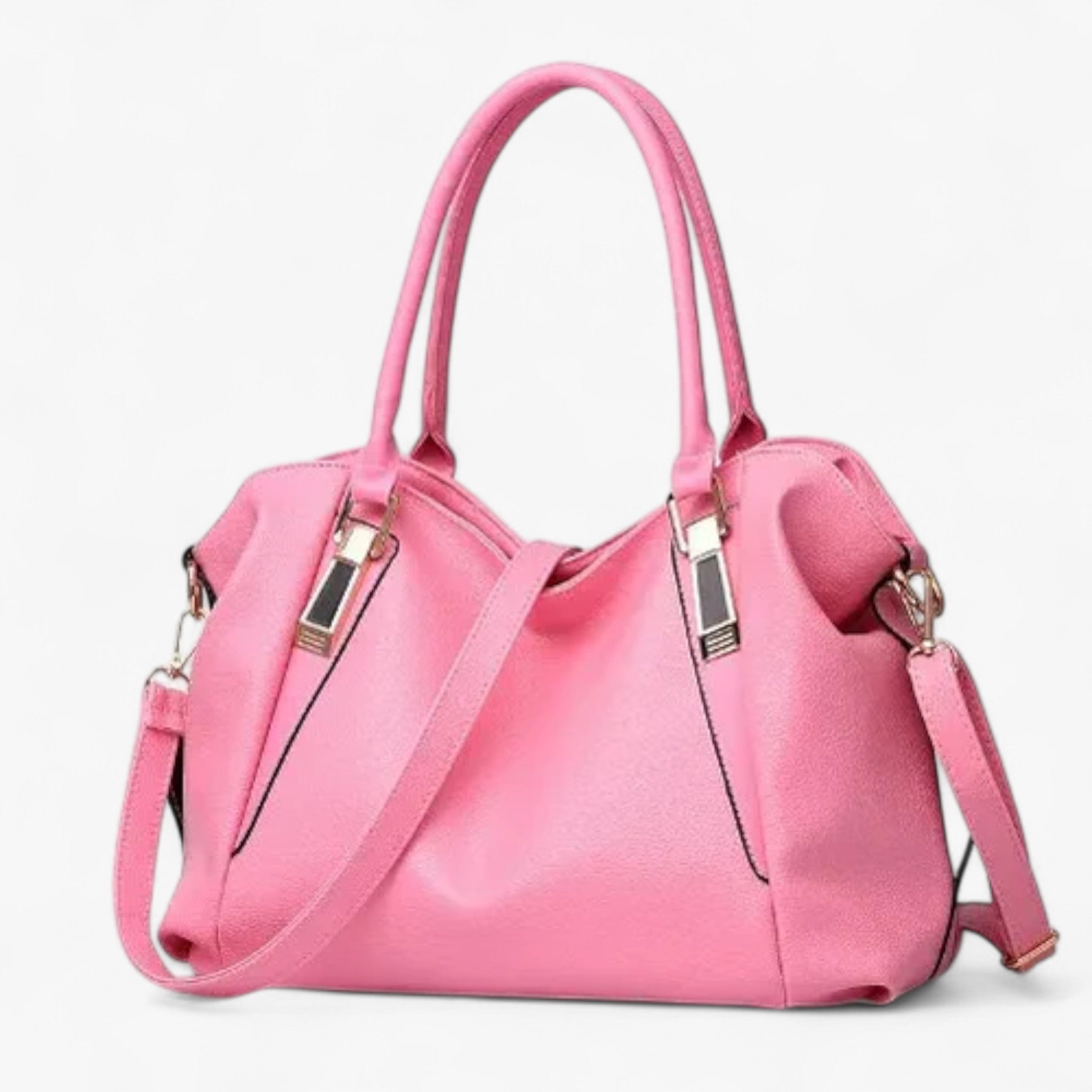 ELS - Borsa in pelle di diverse colori per donne - Rosa - Bags handbags women bags Women's handbags - Concept Palermo