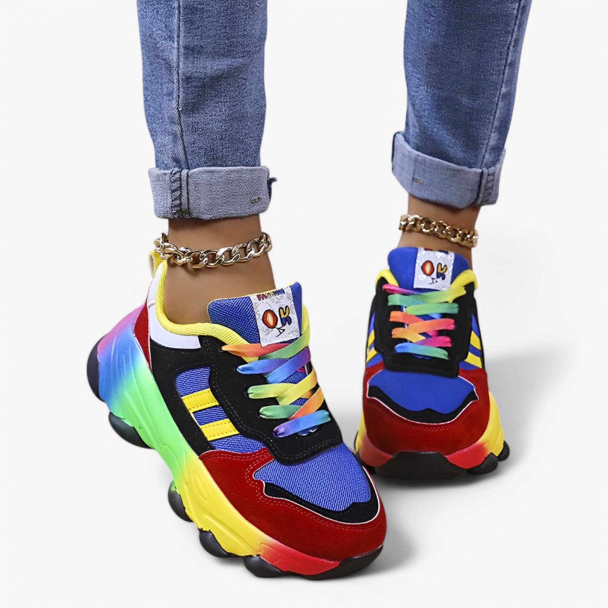 Liana | Sneakers stringate - Comode e di tendenza - - shoes women - Concept Palermo