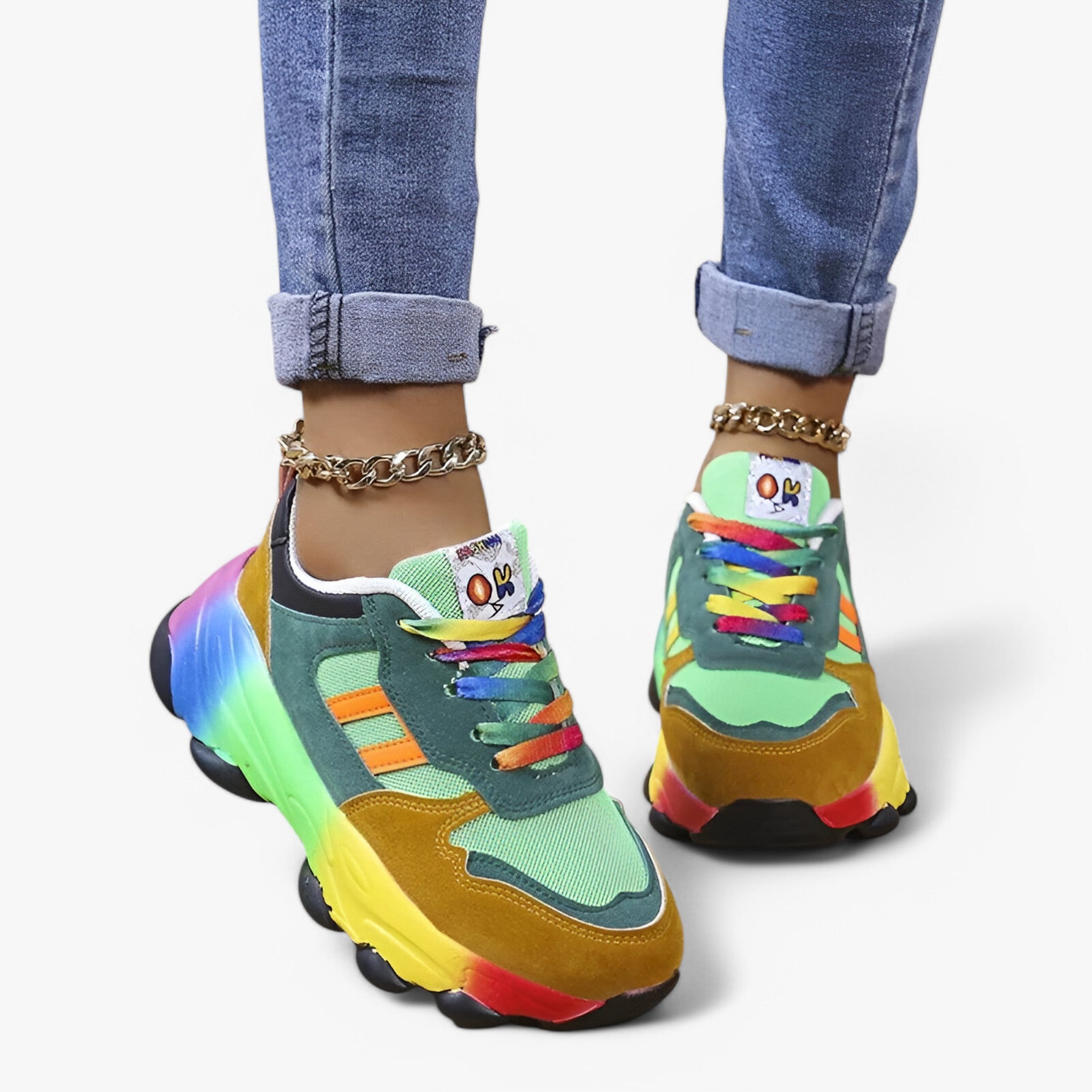 Liana | Sneakers stringate - Comode e di tendenza - - shoes women - Concept Palermo