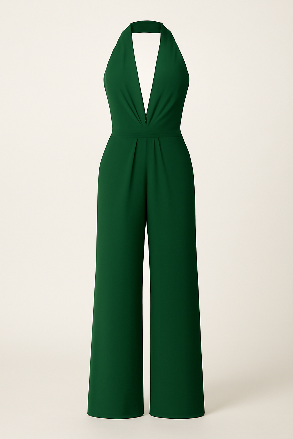Sadie - Elegante salopette con scollo all'americana e tuta a gamba larga - Verde - 12/28/2024 GOOD Summer/Jumpsuit - Concept Palermo