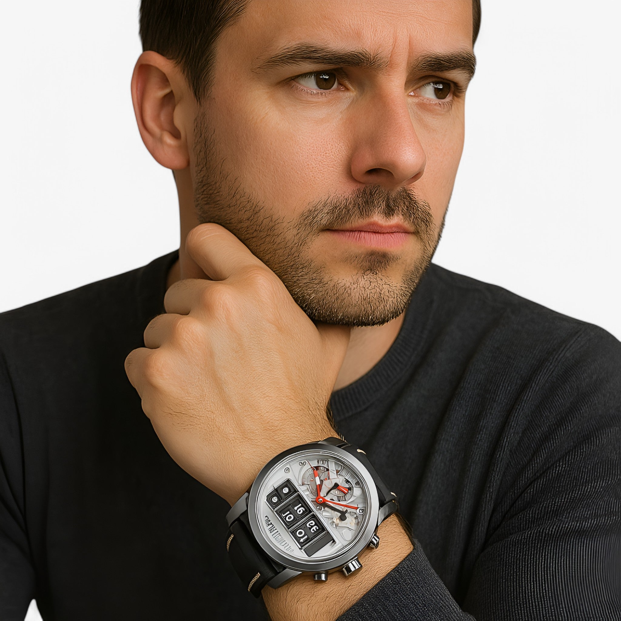 Sami | Orologio militare con data girevole - - - Concept Palermo