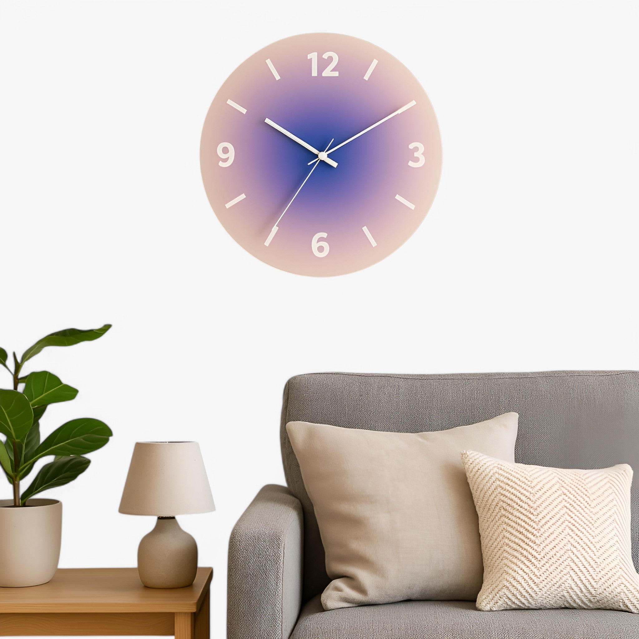 Kim | Orologio da parete in vetro di design - - P101 wall clock - Concept Palermo