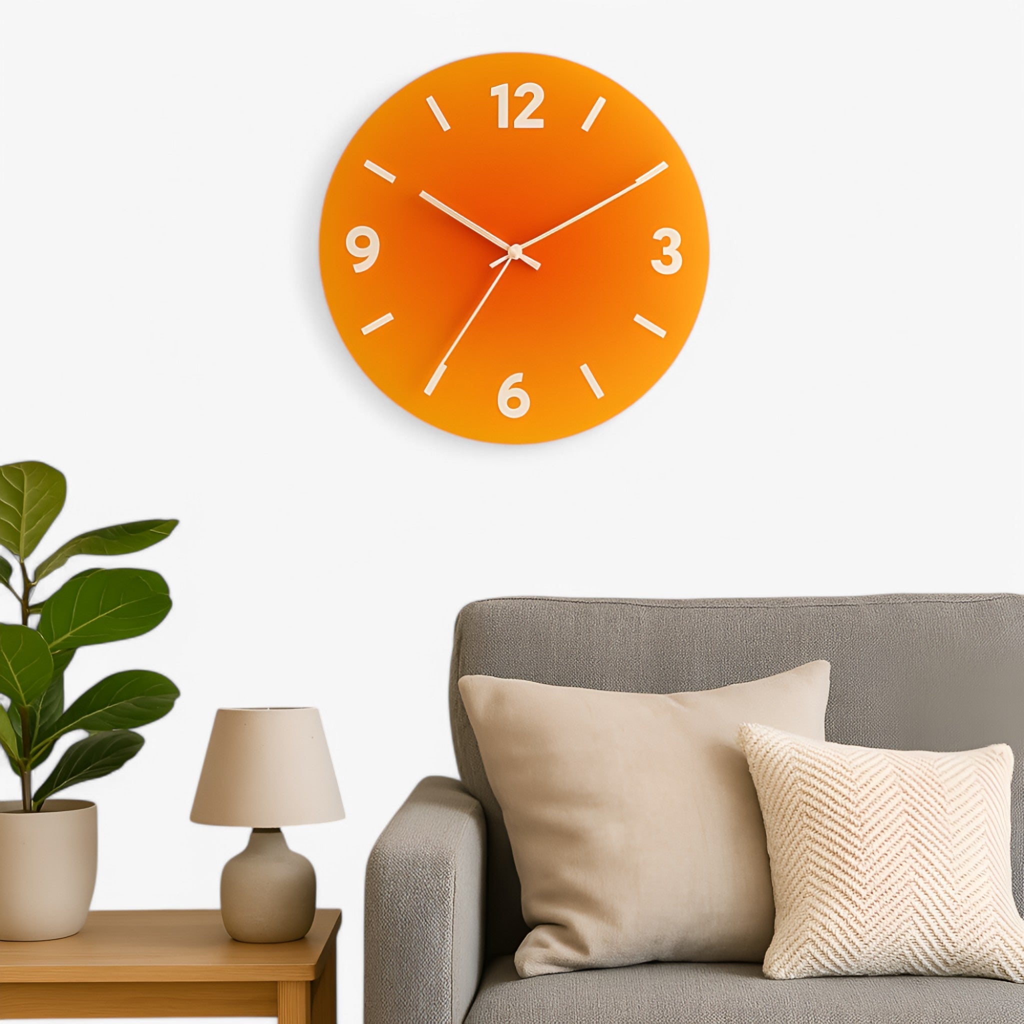 Kim | Orologio da parete in vetro di design - - P101 wall clock - Concept Palermo