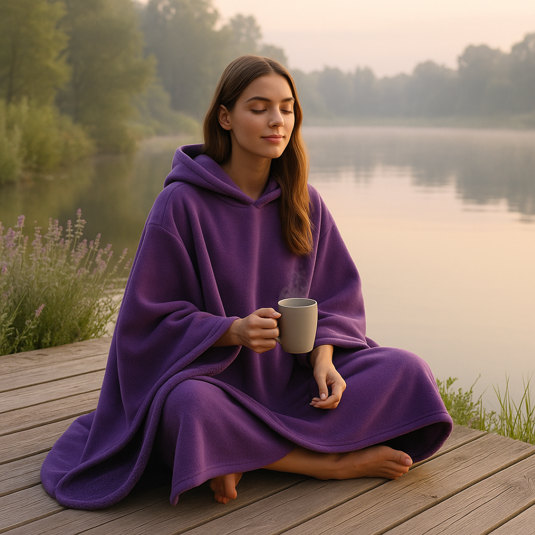 Eden | Coperta con cappuccio – Avvolgiti nel comfort più morbido - - Bestsellers Dames Kleding Truien - Concept Palermo
