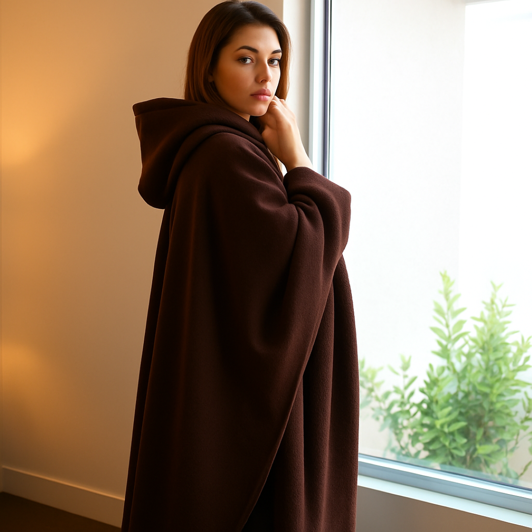 Eden | Coperta con cappuccio – Avvolgiti nel comfort più morbido - - Bestsellers Dames Kleding Truien - Concept Palermo