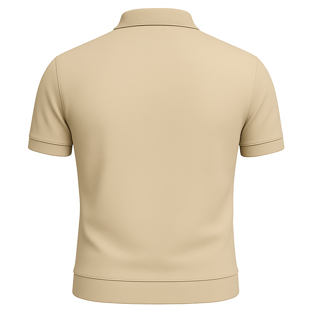 Ruben | Zip Polo – Linea pulita e taglio moderno - - heren Heren kleding newfarro oud shirts & polos - Concept Palermo