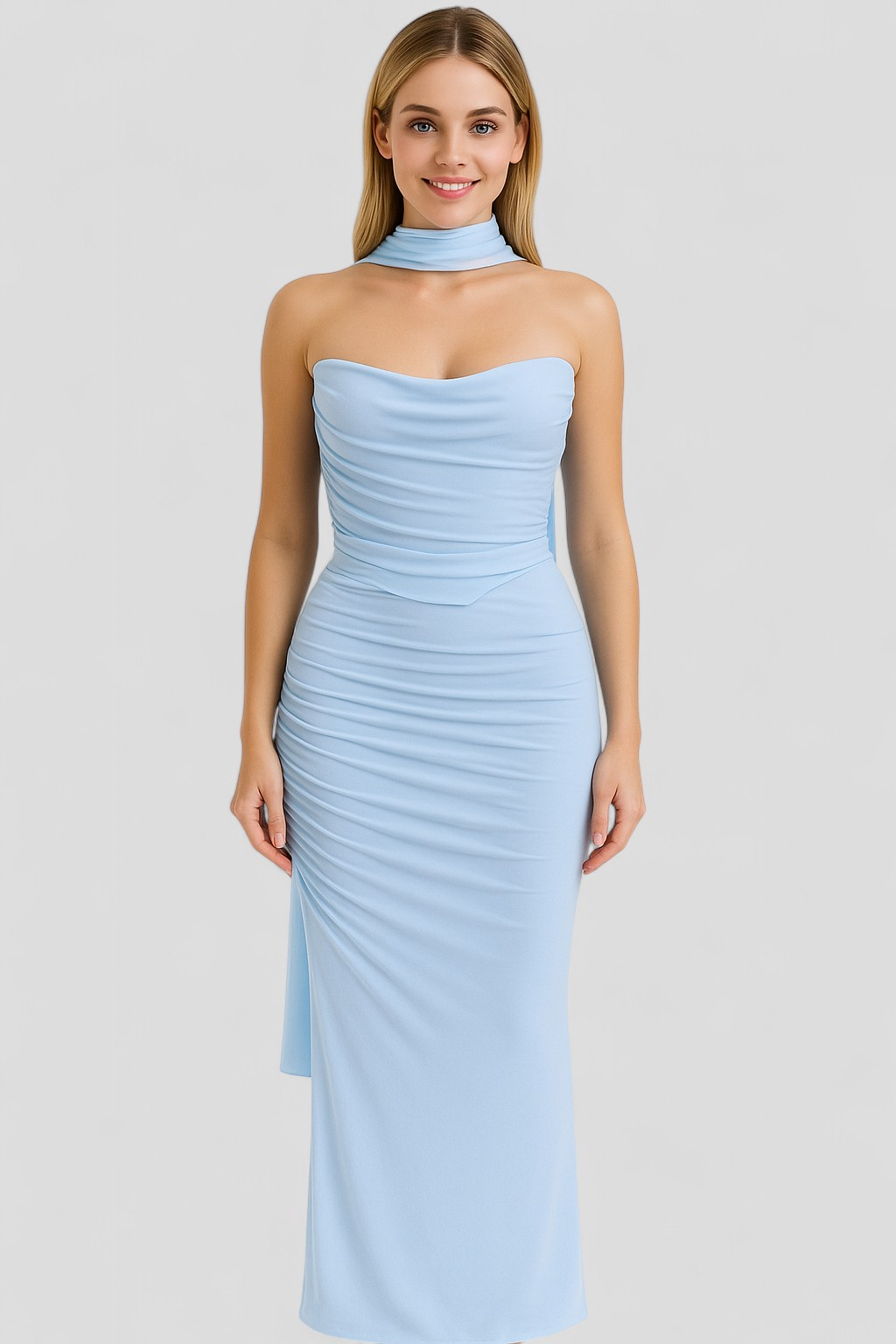 Trista | Completo Donna Elegante Top Senza Maniche e Gonna Lunga - - abbigliamento donna abbigliamento elegante design femminile fashion primavera estate gonna lunga materiale di alta qualità outfit sofisticato set coordinato elegante top senza maniche vestibilità confortevole - Concept Palermo