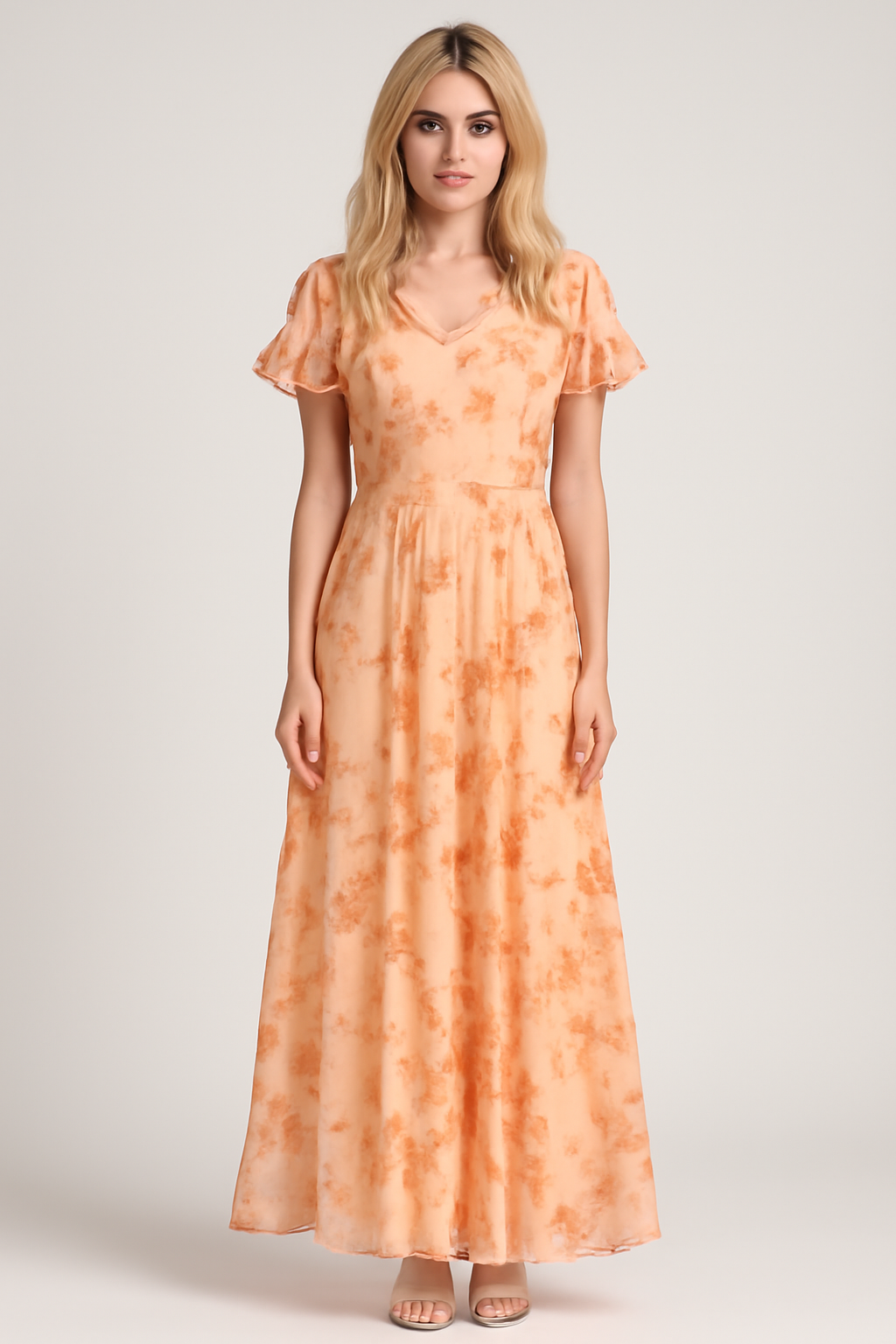 Mariana | Lussuoso abito coprente la pancia - Elegante abito midi floreale con silhouette fluida - - casual dresses DRESS Dresses female dress Maxi Dresses - Concept Palermo