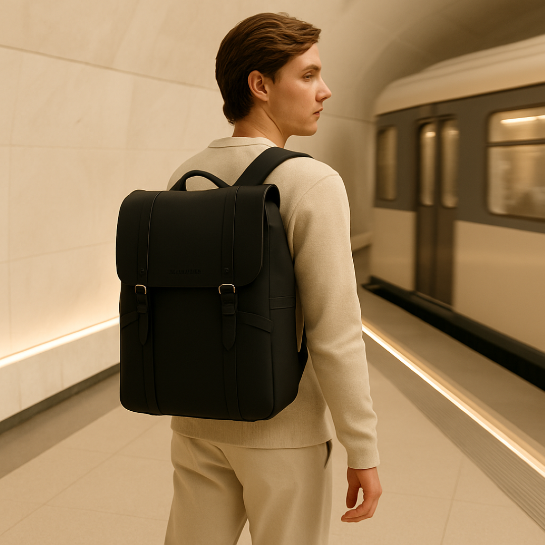 Jasper | Zaino minimalista da lavoro NoirTech - - Backpack Backpacks - Concept Palermo