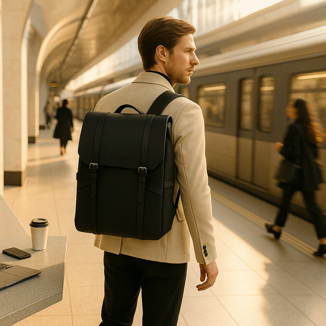 Jasper | Zaino minimalista da lavoro NoirTech - - Backpack Backpacks - Concept Palermo
