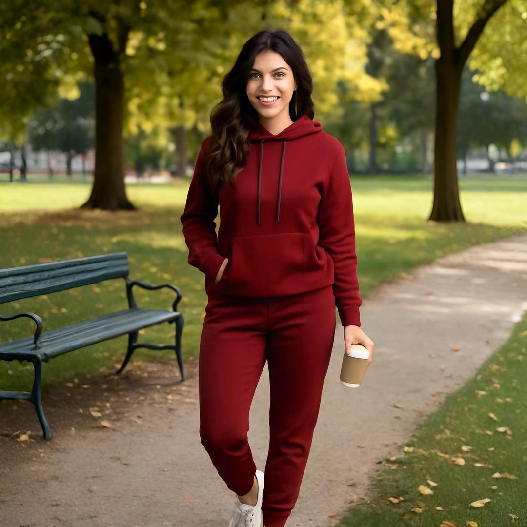 Annika | Tuta Coordinata con Cappuccio e Dettagli Glitter - - casual summer outfit Complete Outfit outfit set - Concept Palermo