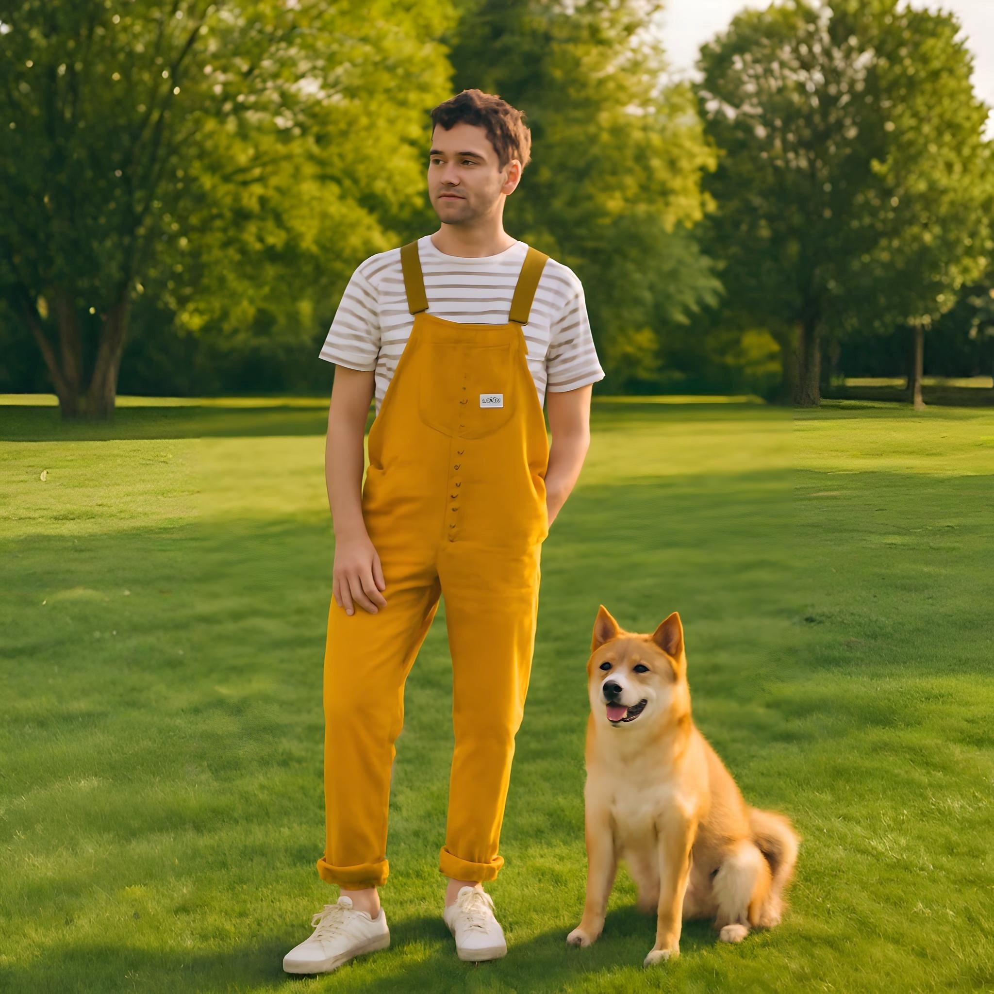 Elias | Salopette cargo utility da uomo - Vestibilità regolabile - - jumpsuit - Concept Palermo