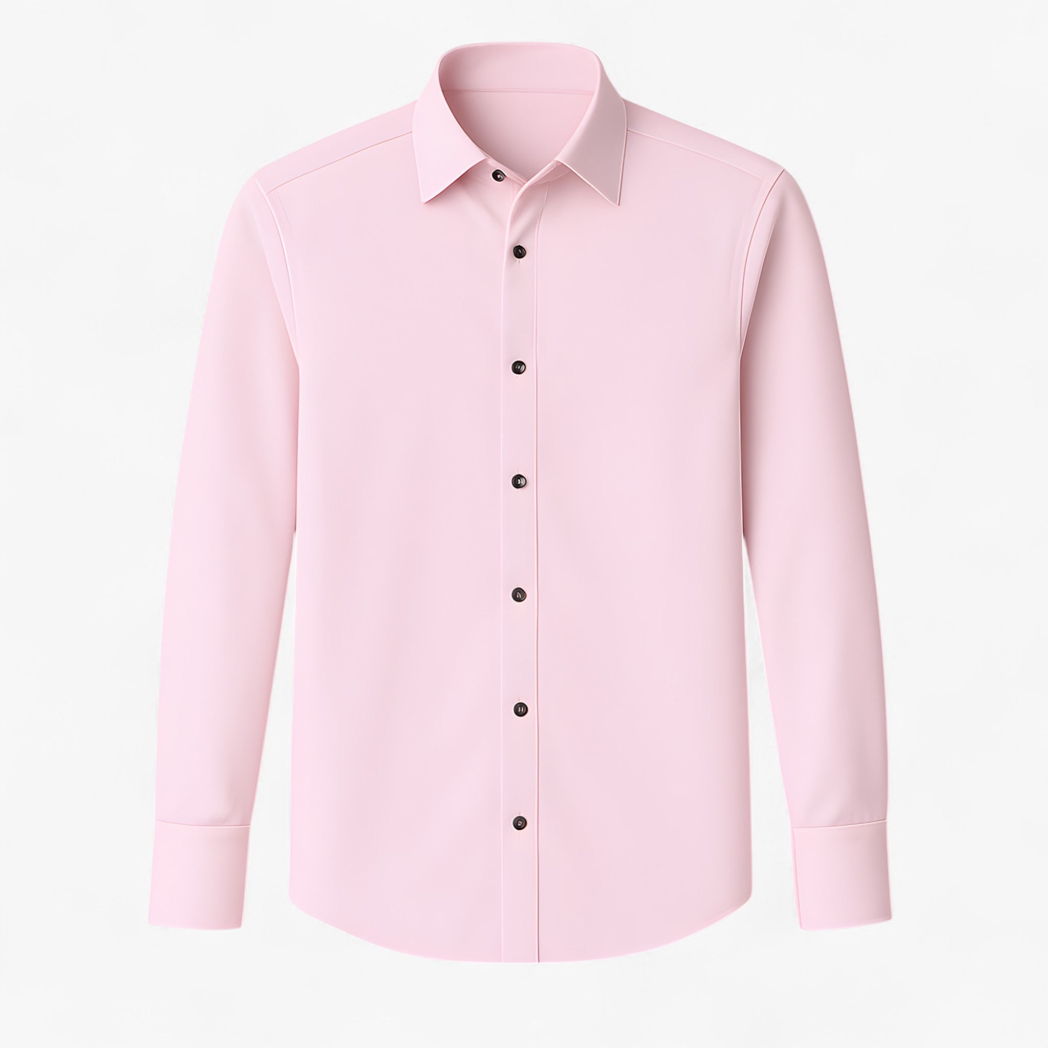 Thomas | Camicia da ufficio flessibile: linee pulite con flessibilità integrata - Rosa chiaro - 10/6/2024 clothing tshirts - Concept Palermo