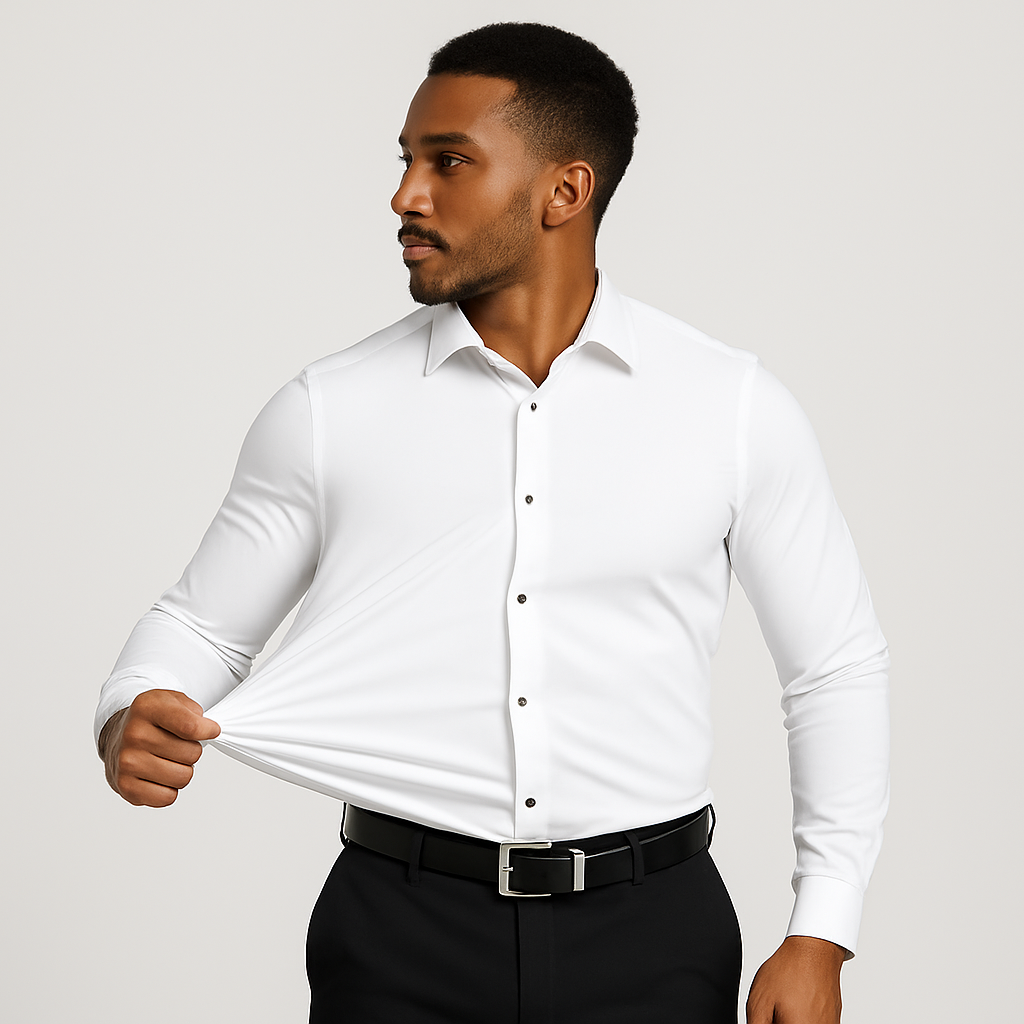 Thomas | Camicia da ufficio flessibile: linee pulite con flessibilità integrata - - 10/6/2024 clothing tshirts - Concept Palermo