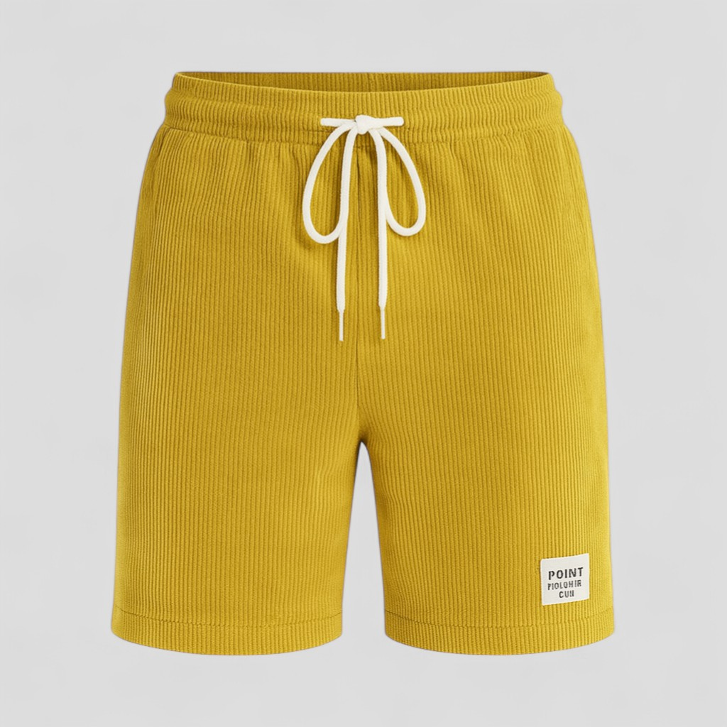 Bosco | Costume Uomo Confortevole da Bagno Estivo - Giallo - abbigliamento estivo attività acquatiche costume da bagno uomo costume mare costume piscina costume versatile shorts estivi stile moderno tessuto traspirante vestibilità elastica - Concept Palermo