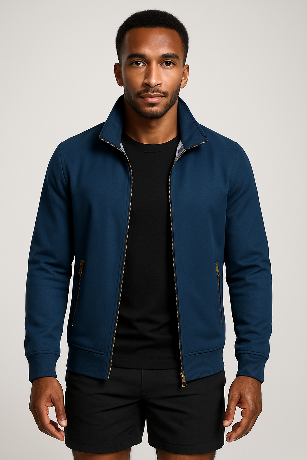 Gabriel | Giacca con zip da uomo – Look urbano elegante - - Zomer - Concept Palermo