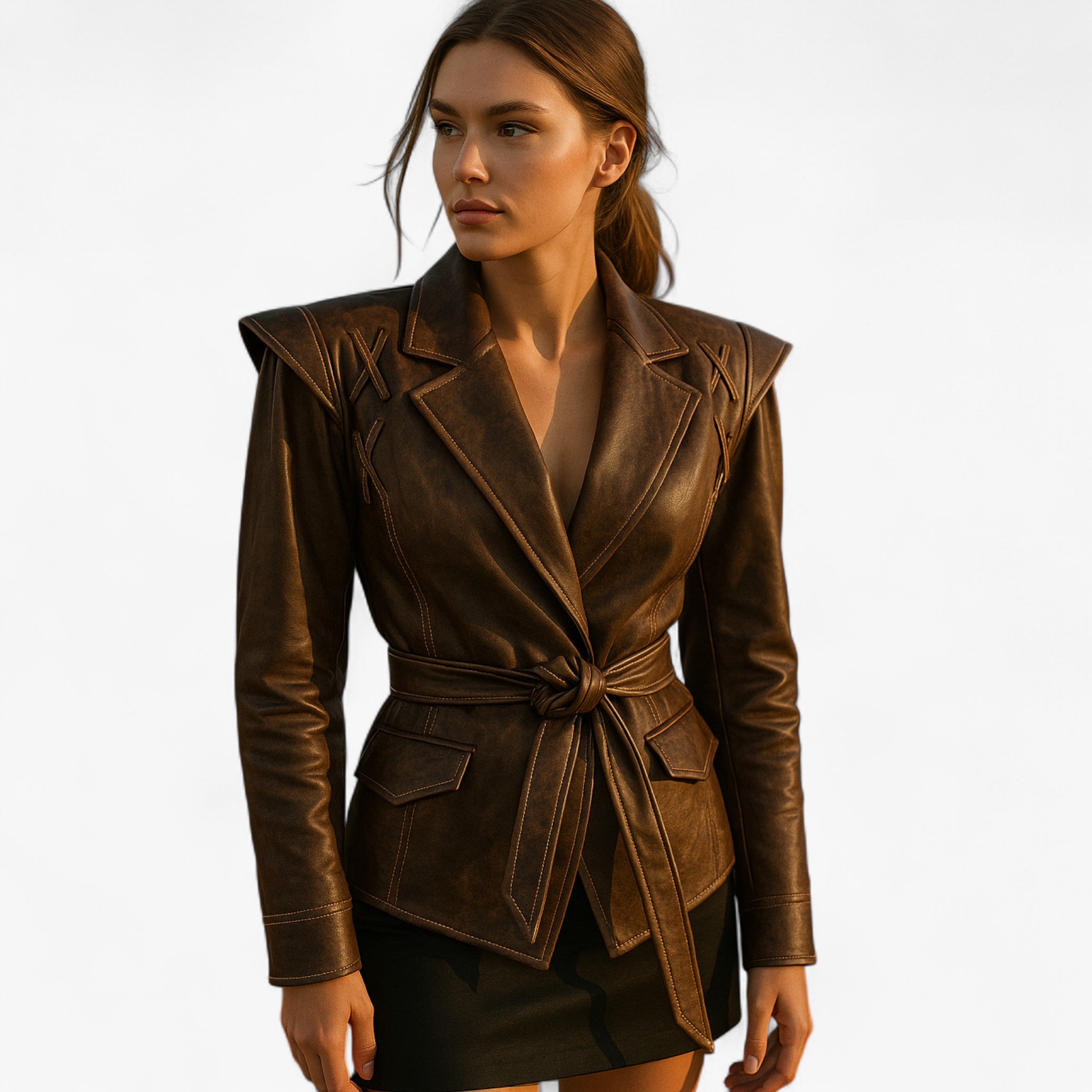 Ingrid | Giacca femminile con taglio moderno - - Female female coat - Concept Palermo