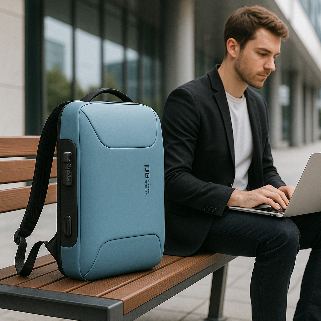 Marco | Zaino da lavoro impermeabile per laptop - - - Concept Palermo