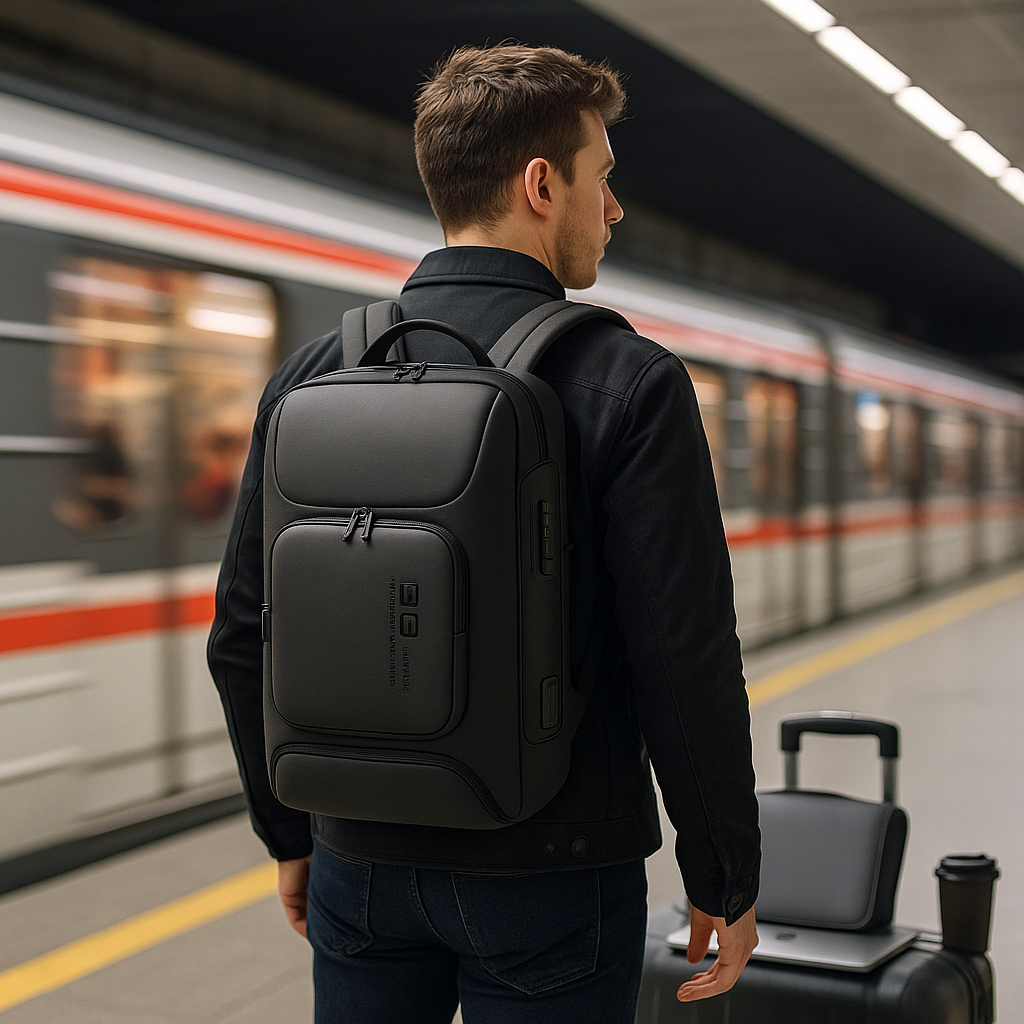 Luca | Zaino resistente all’acqua con porta USB - - Backpacks - Concept Palermo