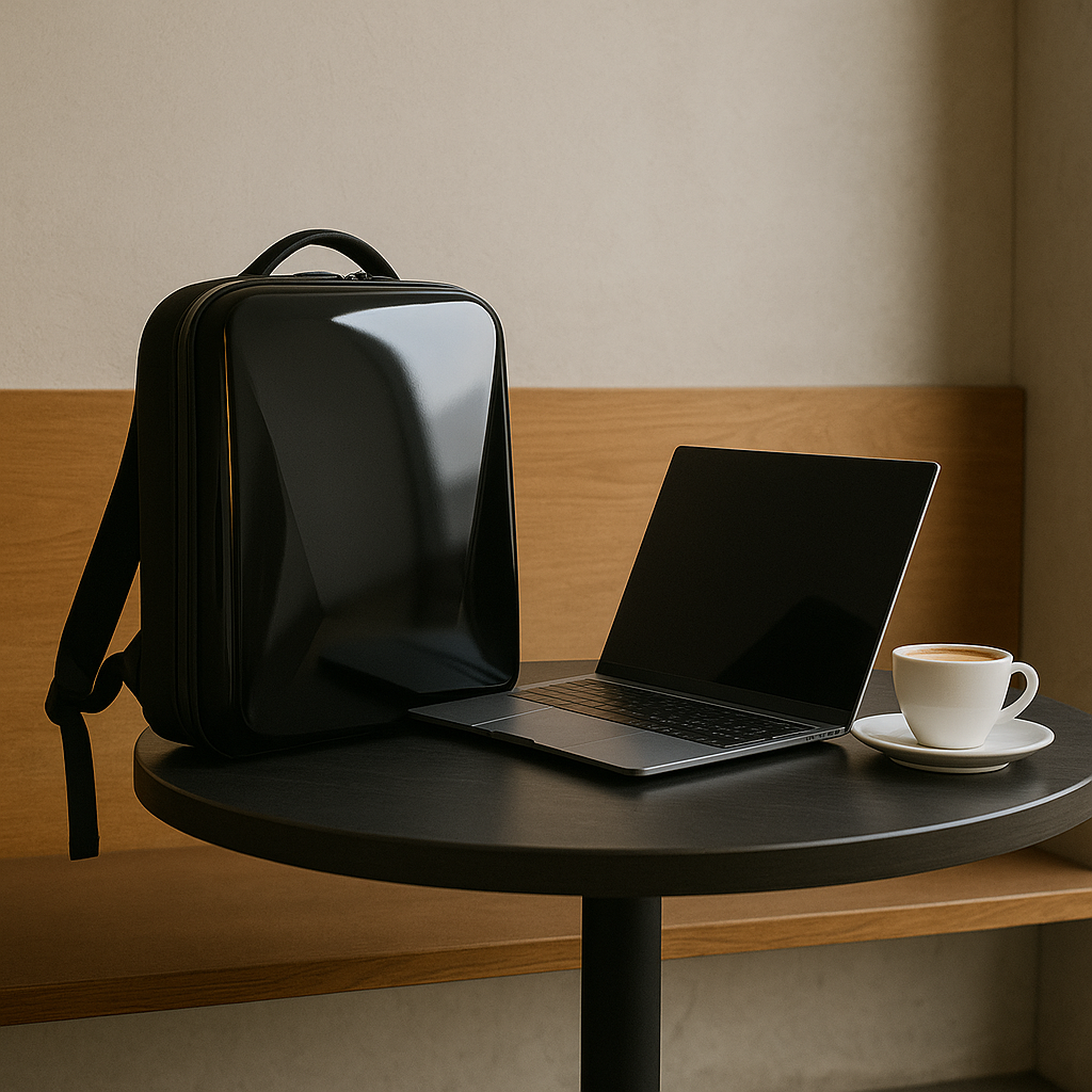 Dimitri | Zaino antifurto con guscio rigido per laptop - - Backpacks - Concept Palermo