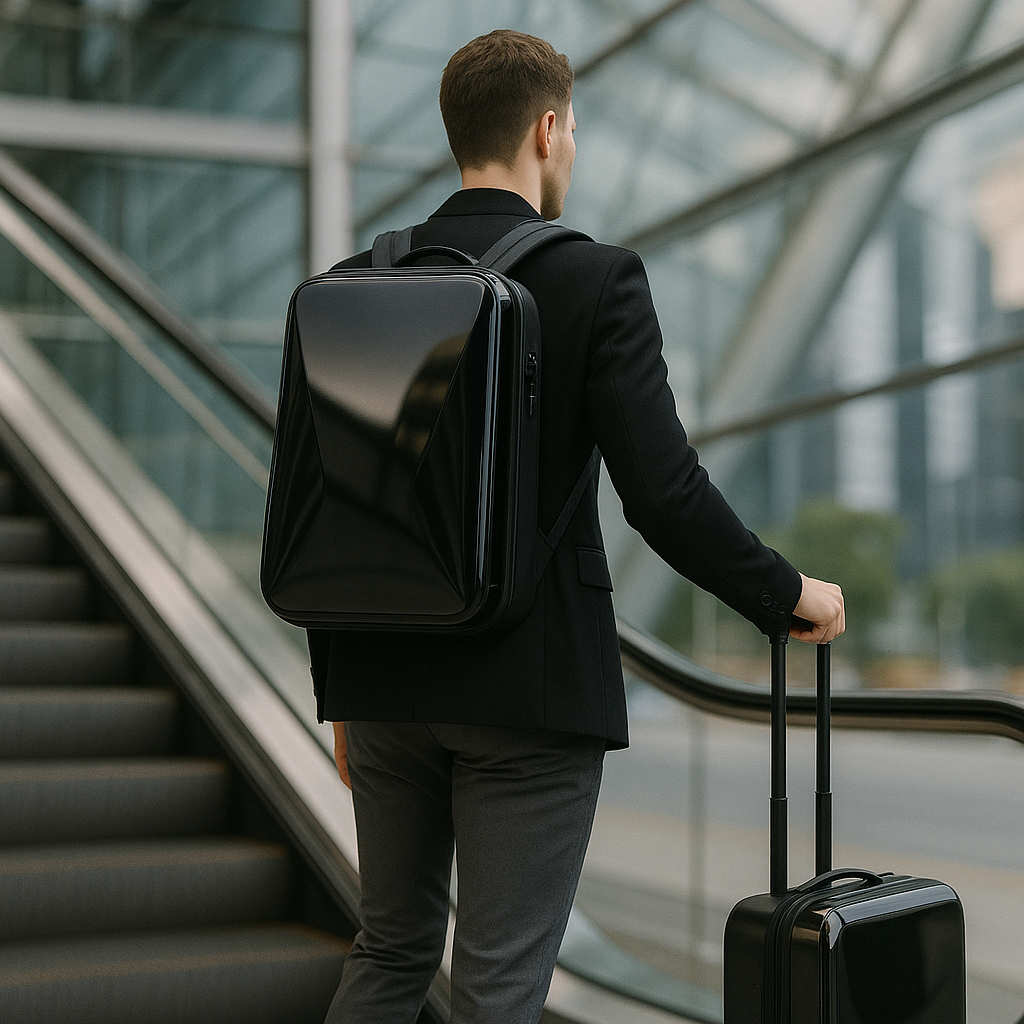 Dimitri | Zaino antifurto con guscio rigido per laptop - - Backpacks - Concept Palermo