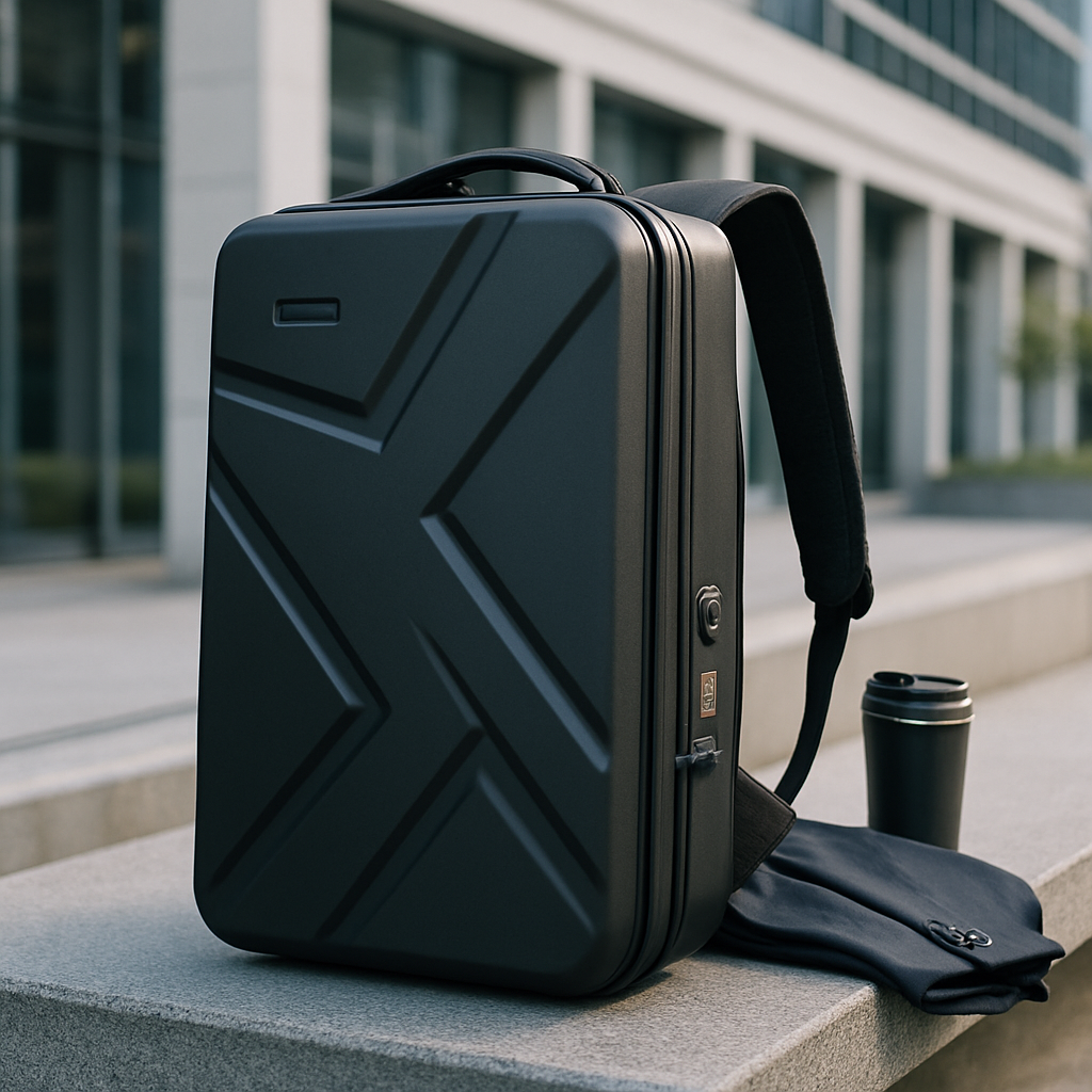 Gabi | Zaino rigido multifunzionale con porta USB - - Backpacks - Concept Palermo