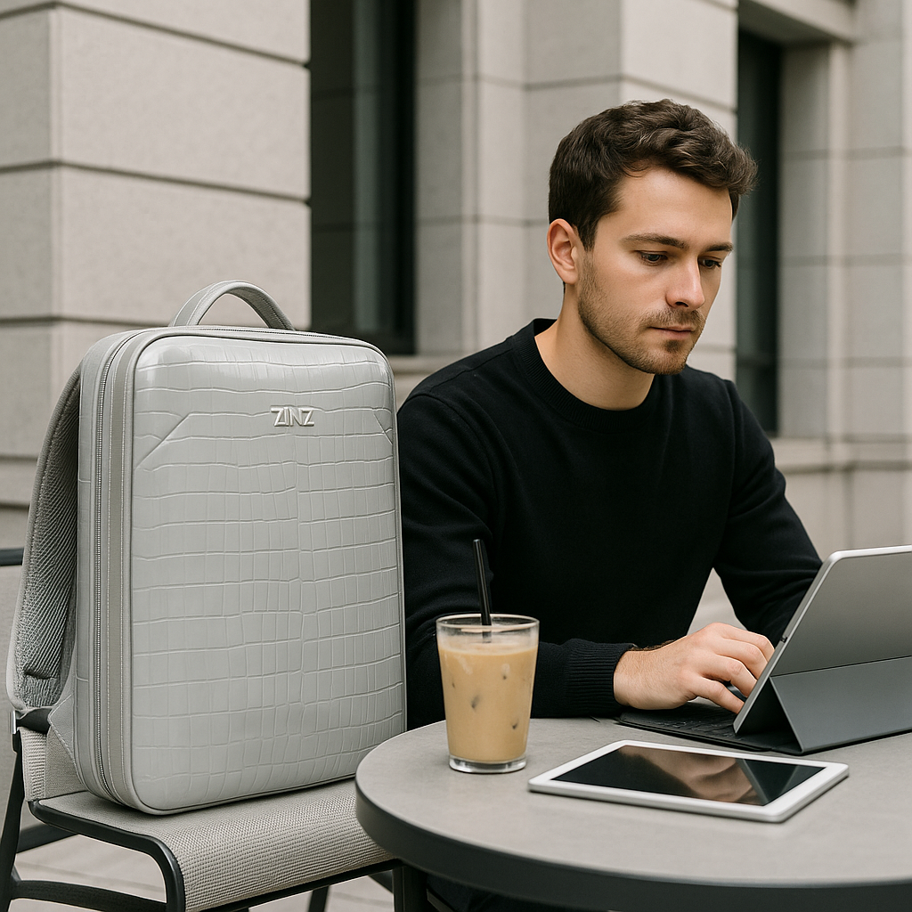 Dublin | Zaino da lavoro espandibile con porta USB - - Backpacks - Concept Palermo