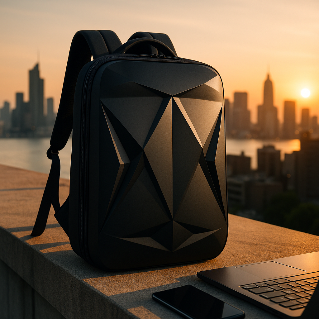 Jules | Zaino rigido impermeabile da viaggio con porta USB - - Backpacks - Concept Palermo