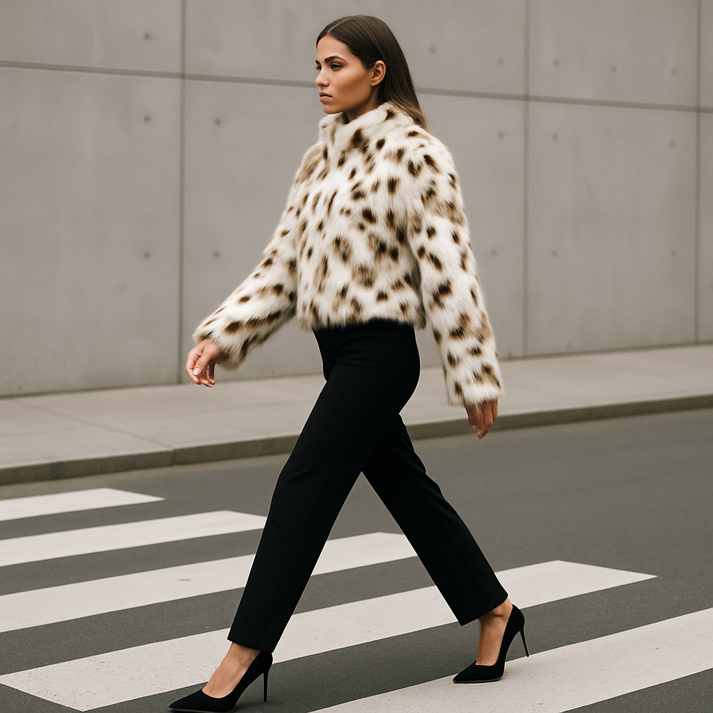 Flavia | Cappotto pelliccia sintetica oversize elegante - - coats for women female coat Jackets & Coats - Concept Palermo