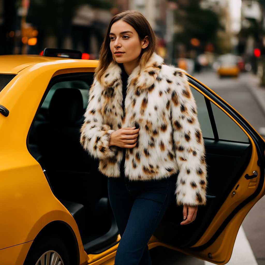 Flavia | Cappotto pelliccia sintetica oversize elegante - - coats for women female coat Jackets & Coats - Concept Palermo