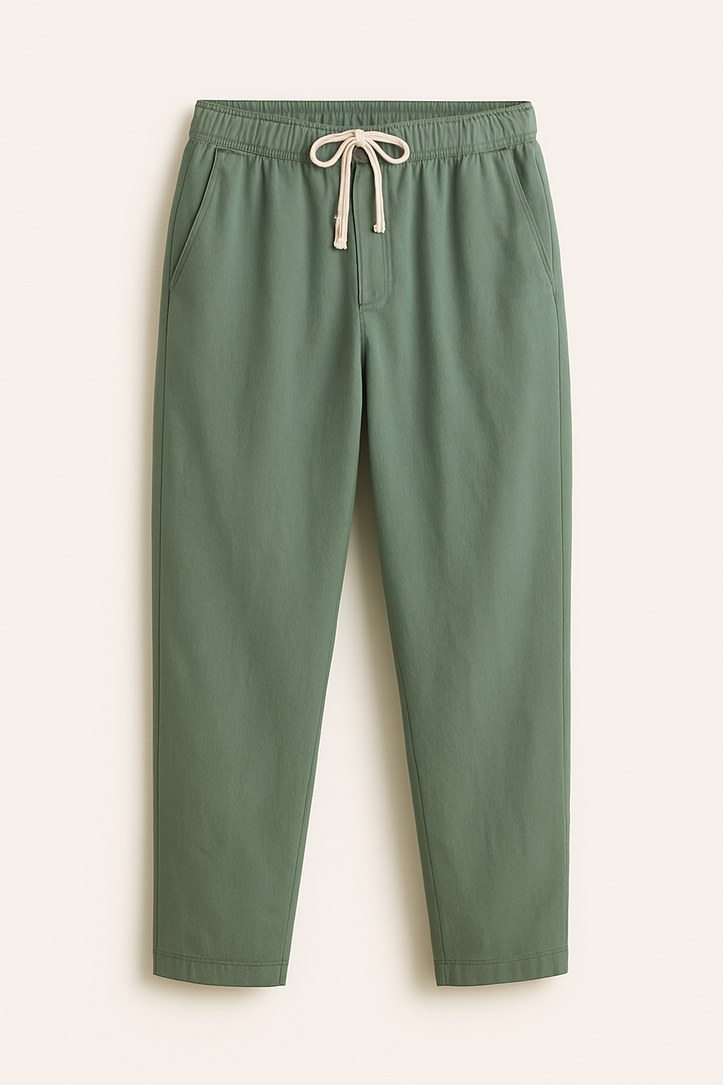 Nico | Pantaloni in lino – Vestibilità morbida, vestibilità aderente - Verde - linen pants men's summer pants pants pants for men - Concept Palermo