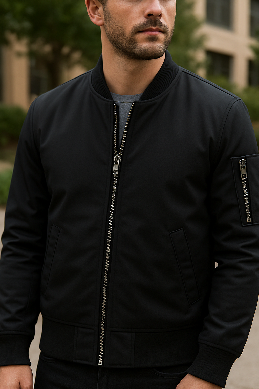 Finn | Giacca classica con cerniera - Minimalista. Maschile. Moderna. - - Jacket jacket for men Jackets Winter jacket men - Concept Palermo