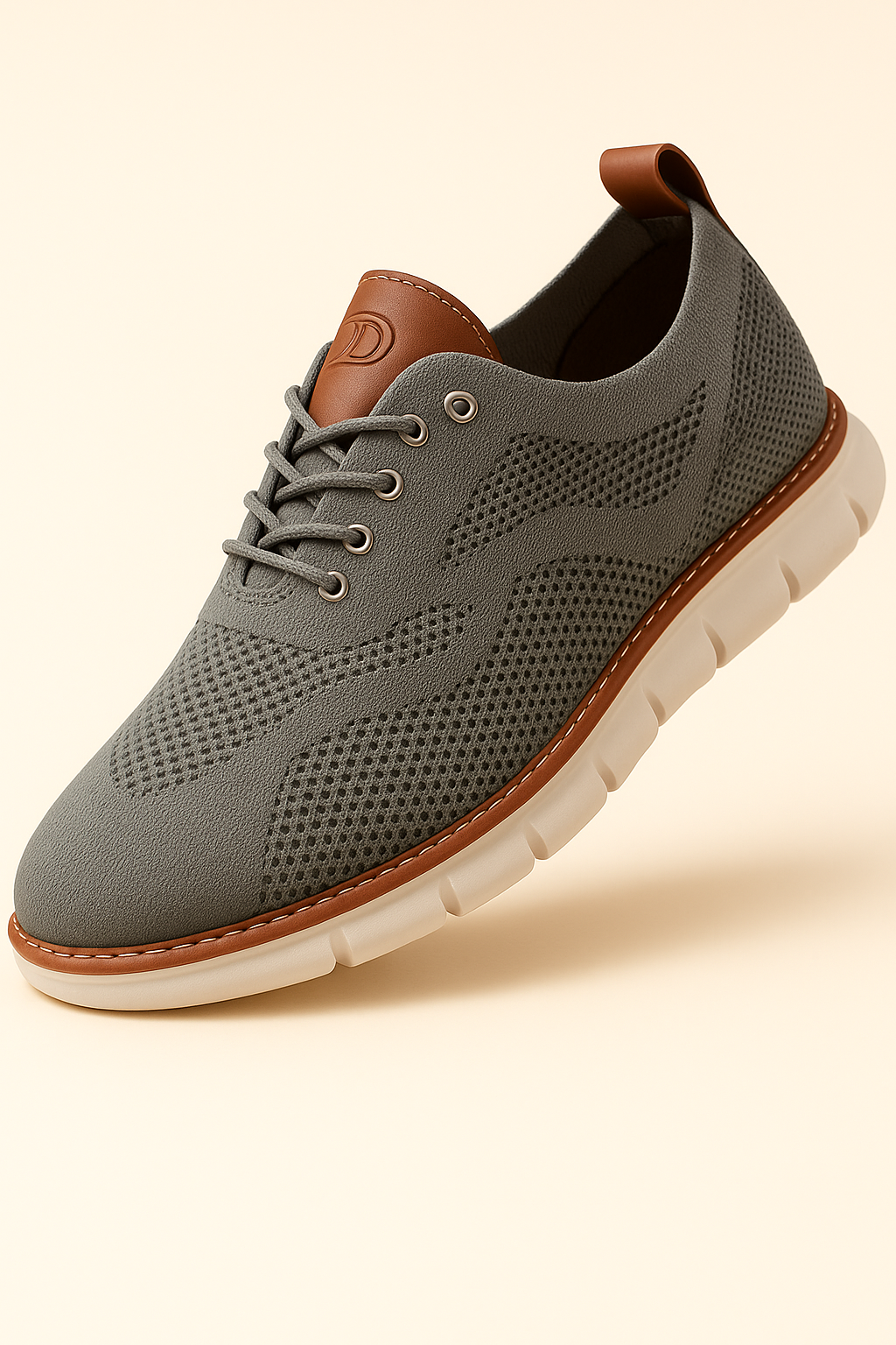 Milo | Sneakers in maglia – Comfort leggero, stile per tutto il giorno - Grigio - shoes summer shoes warm weather shoes - Concept Palermo