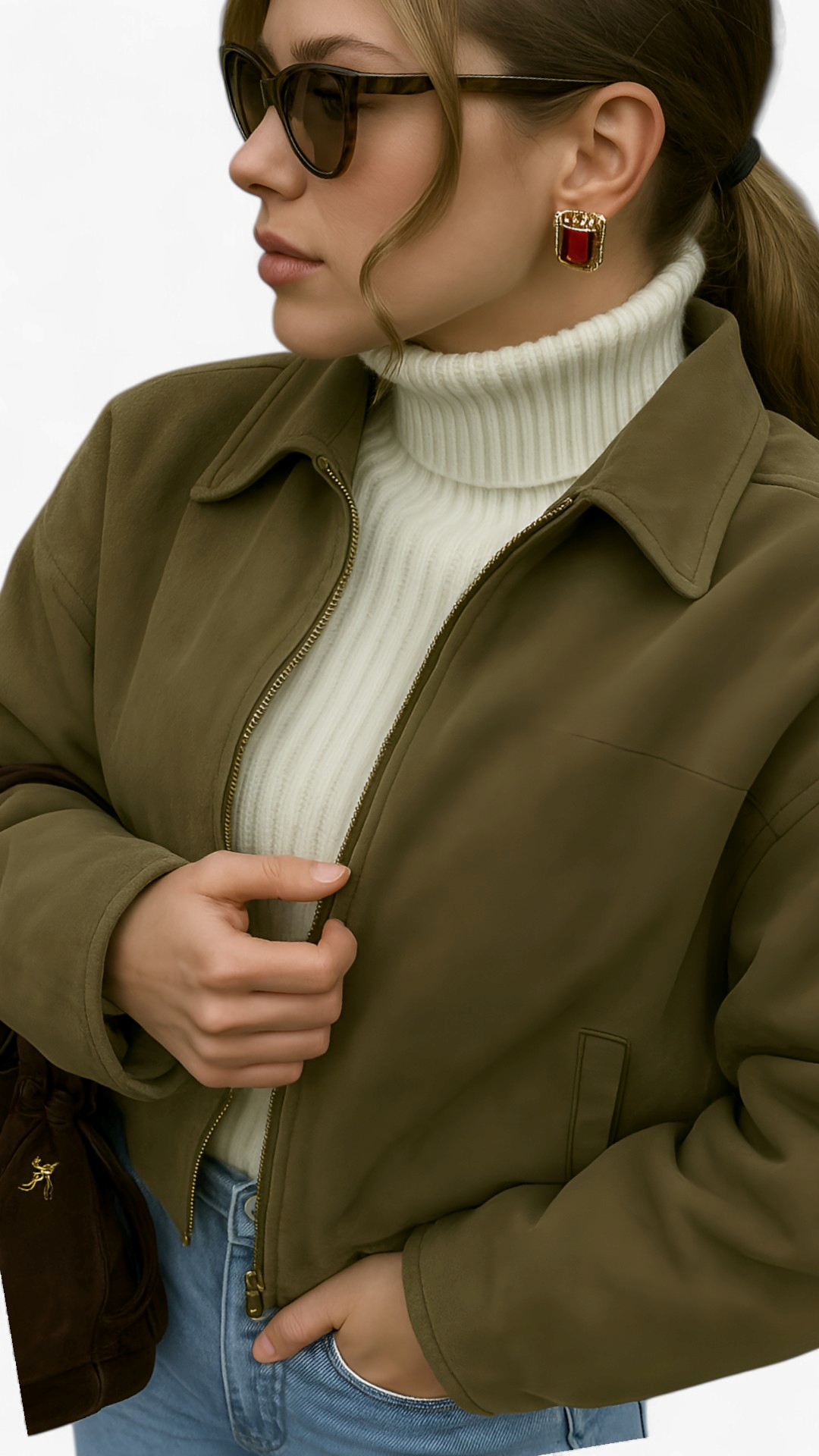 Vera | Giacca con zip Easy Layer - - Jackets & Coats - Concept Palermo