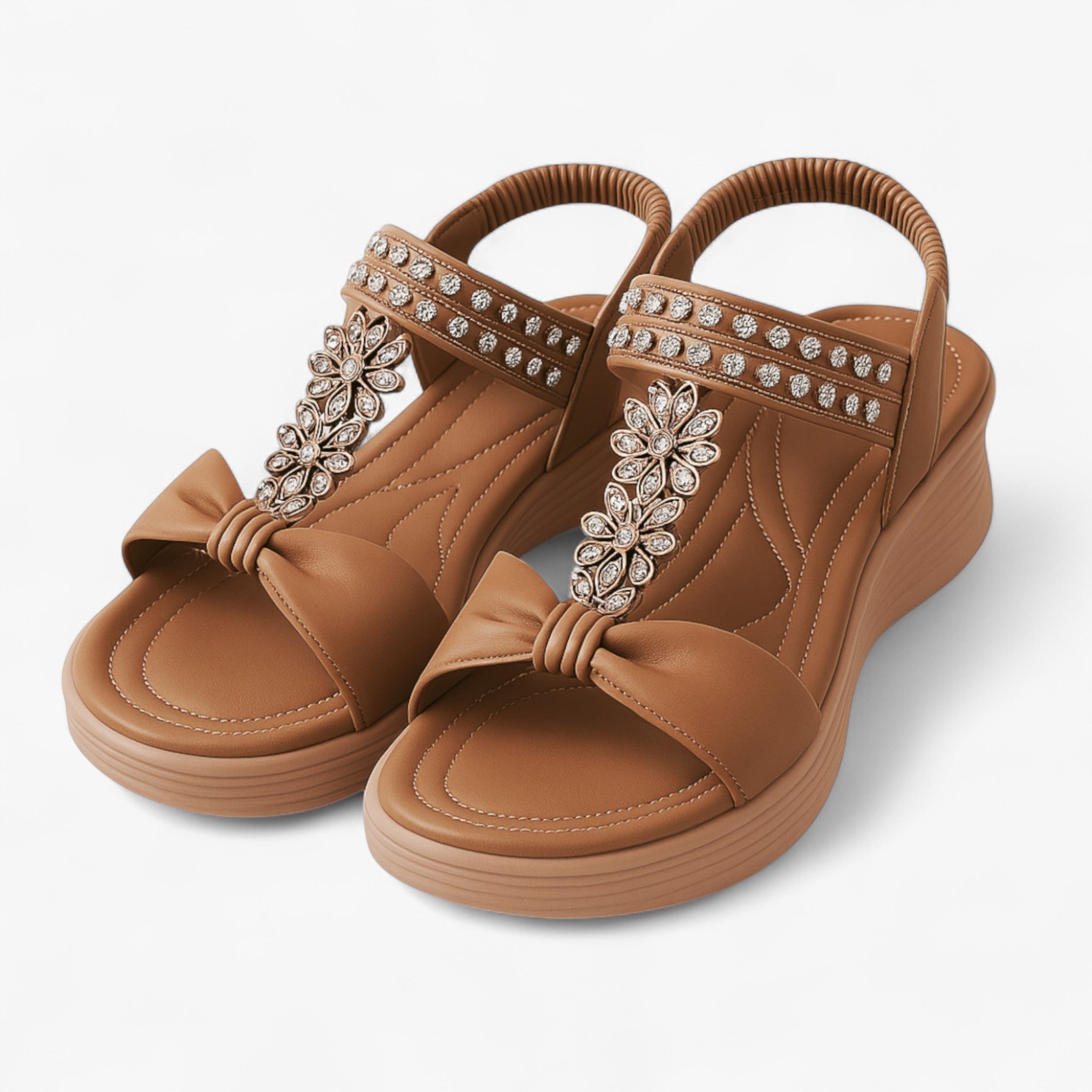 Lynn | Sandali con perle - Eleganti e Comodi