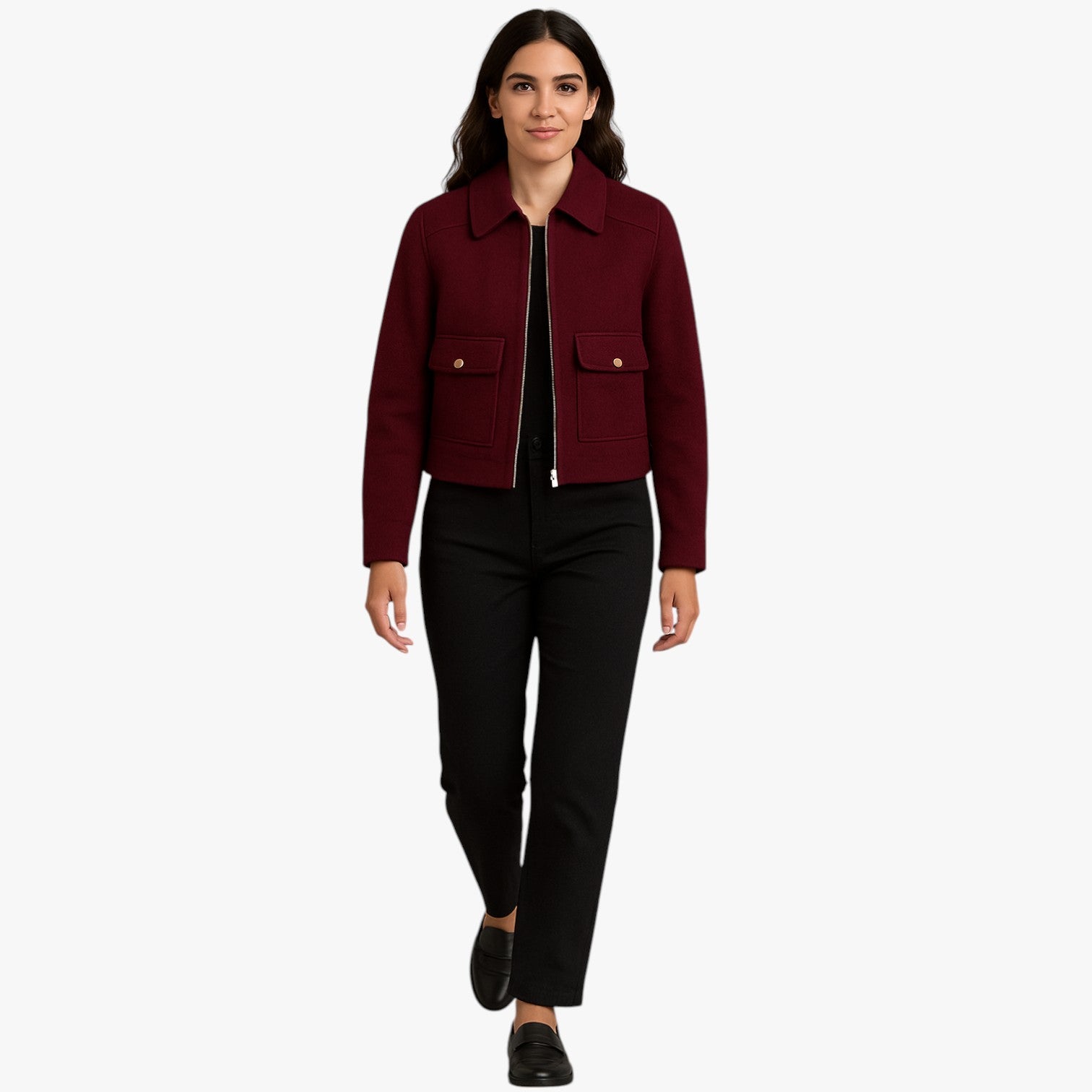 Alison | Elegante giacca invernale da strada: calda, pratica e con tasche - - coats coats for women Jackets & Coats - Concept Palermo