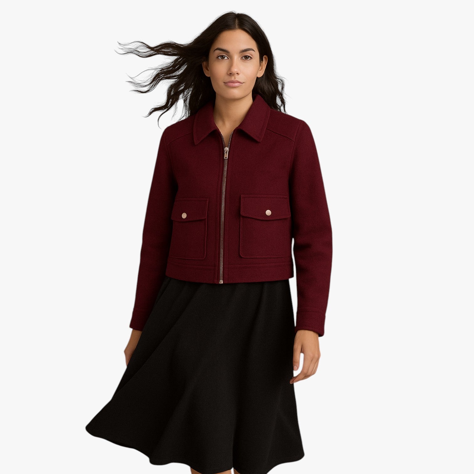 Alison | Elegante giacca invernale da strada: calda, pratica e con tasche - - coats coats for women Jackets & Coats - Concept Palermo