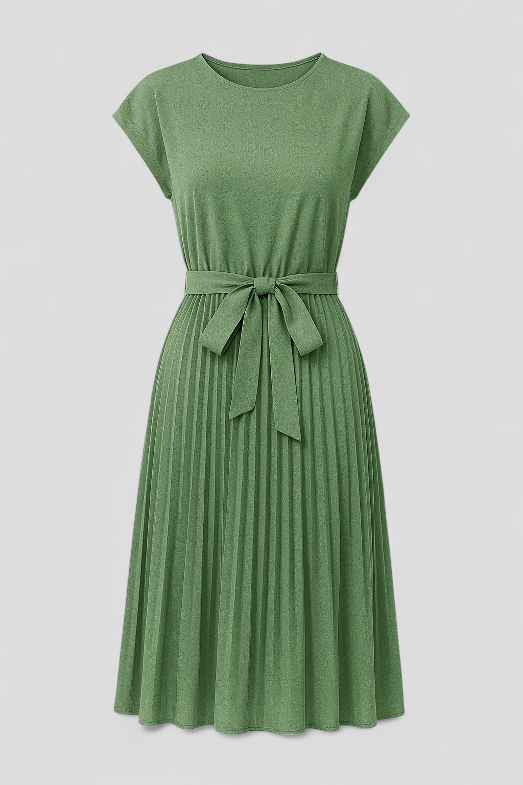 Lucia | Abito Estivo Leggero per Donna Elegante - Verde salvia - abbigliamento estivo abito casual abito donna abito elegante abito estivo abito versatile fashion estivo look estivo moda estiva vestito leggero - Concept Palermo