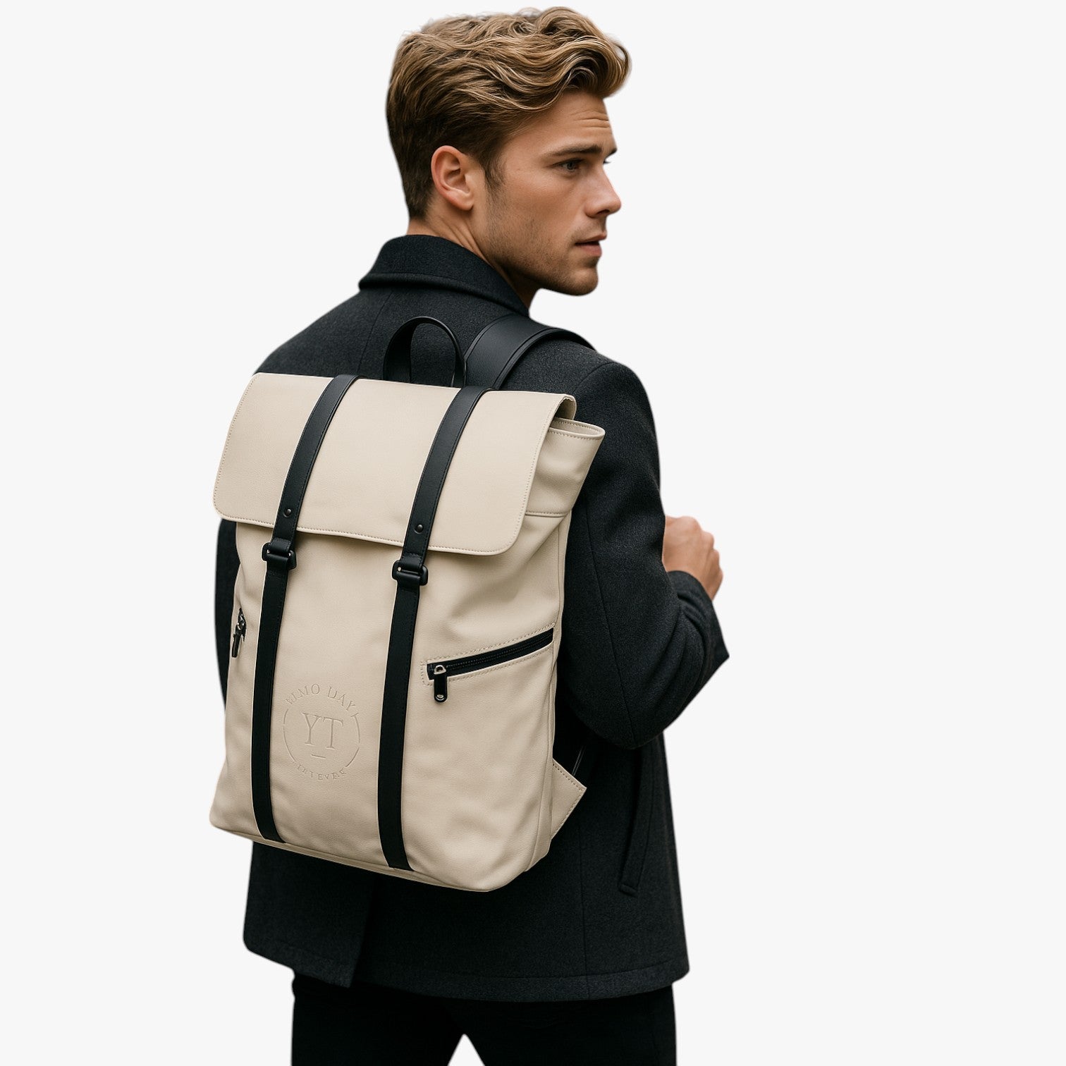 Cedric | Zaino vintage unisex – spazioso, impermeabile, perfetto per laptop e viaggi - - Backpack Bags mens bag - Concept Palermo