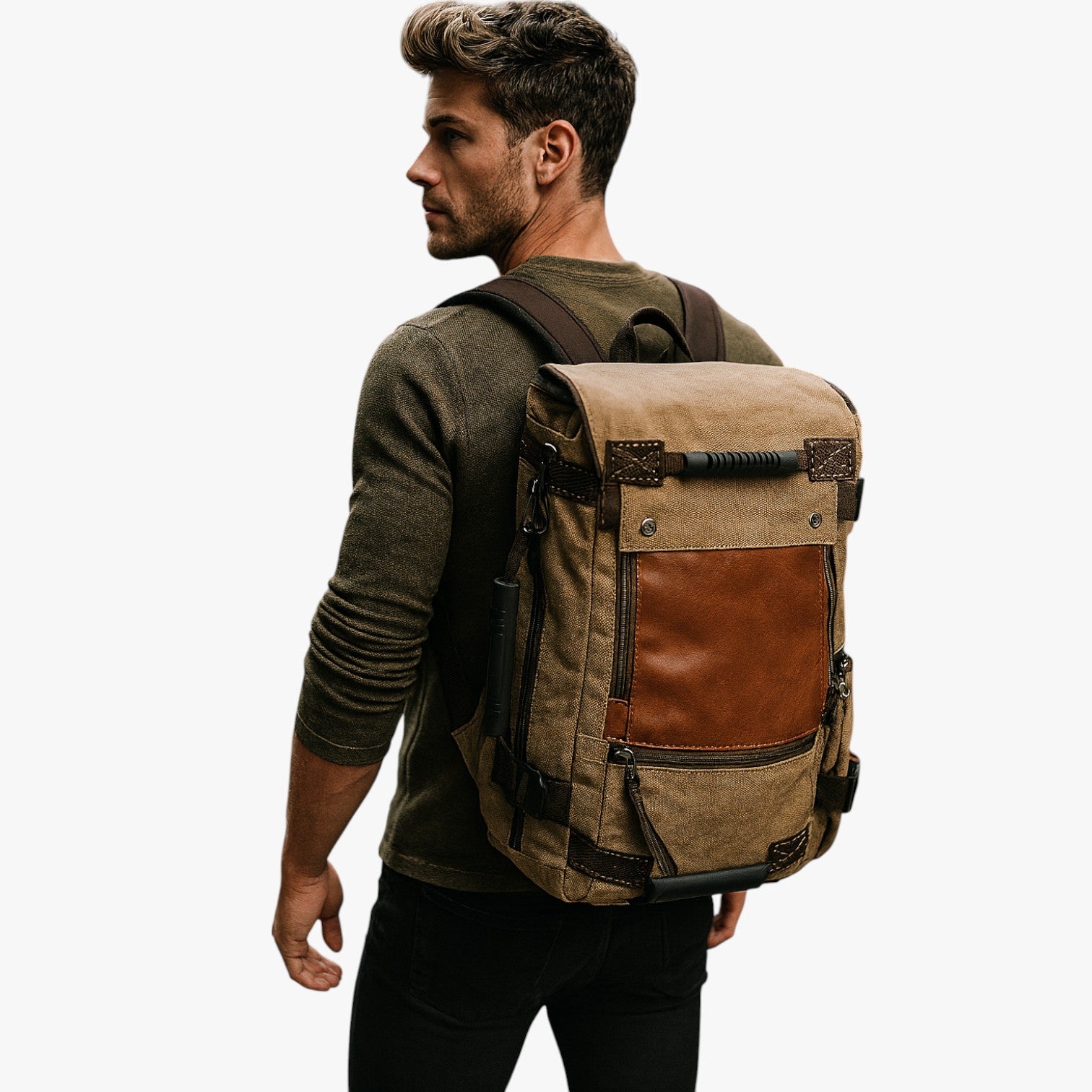 Jonas | Zaino da campeggio: impermeabile, spazioso e pronto per qualsiasi avventura - - Backpack Bags camping bag mens bag - Concept Palermo