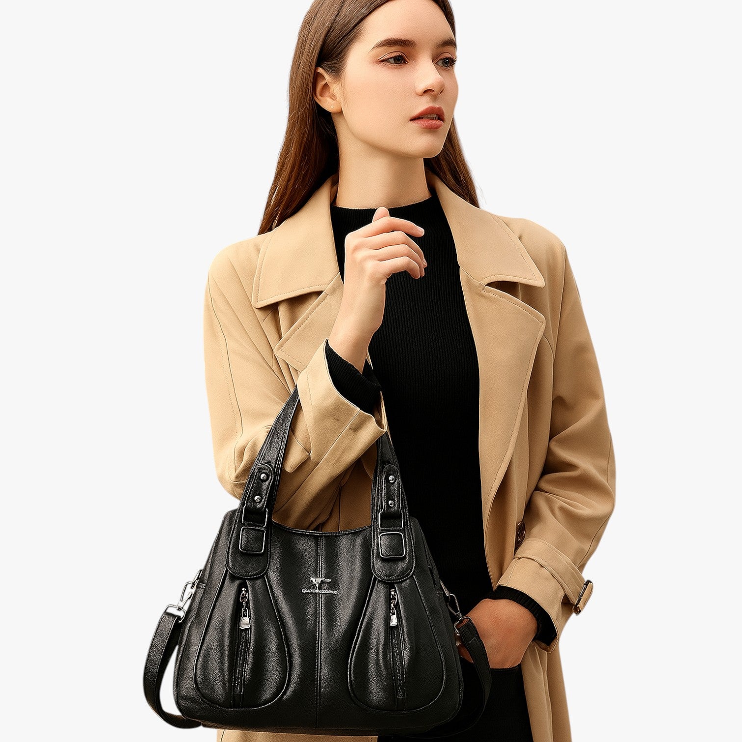 Viviana | Eleganza quotidiana - La borsa a tracolla in pelle che valorizza ogni look - - bag women bags Women's handbags - Concept Palermo