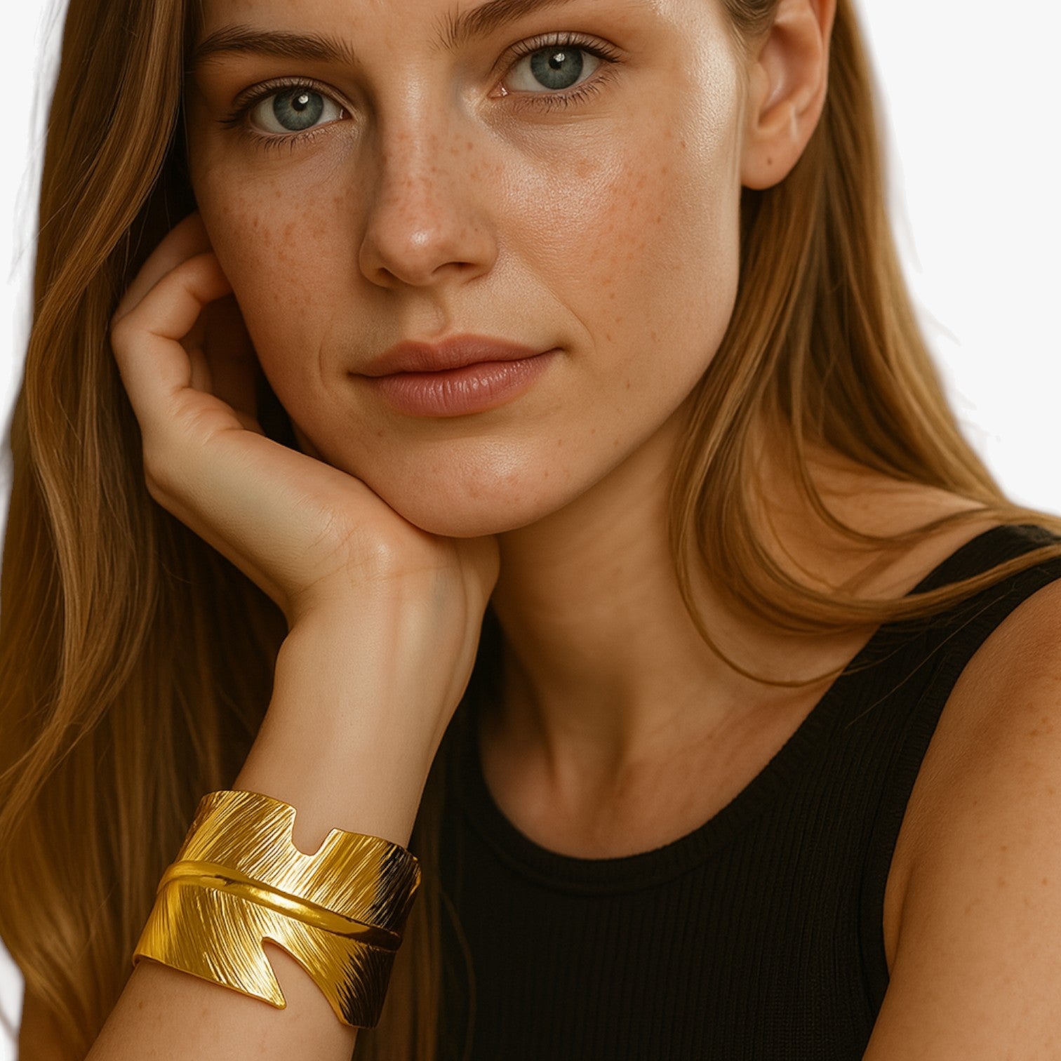 Jade | Bracciale Boho Cuff Regolabile in Acciaio Inox – Stile Vintage eManco - - BRACELET BRACELET FOR WOMEN BRACELETS bracelets for women women bracelets - Concept Palermo