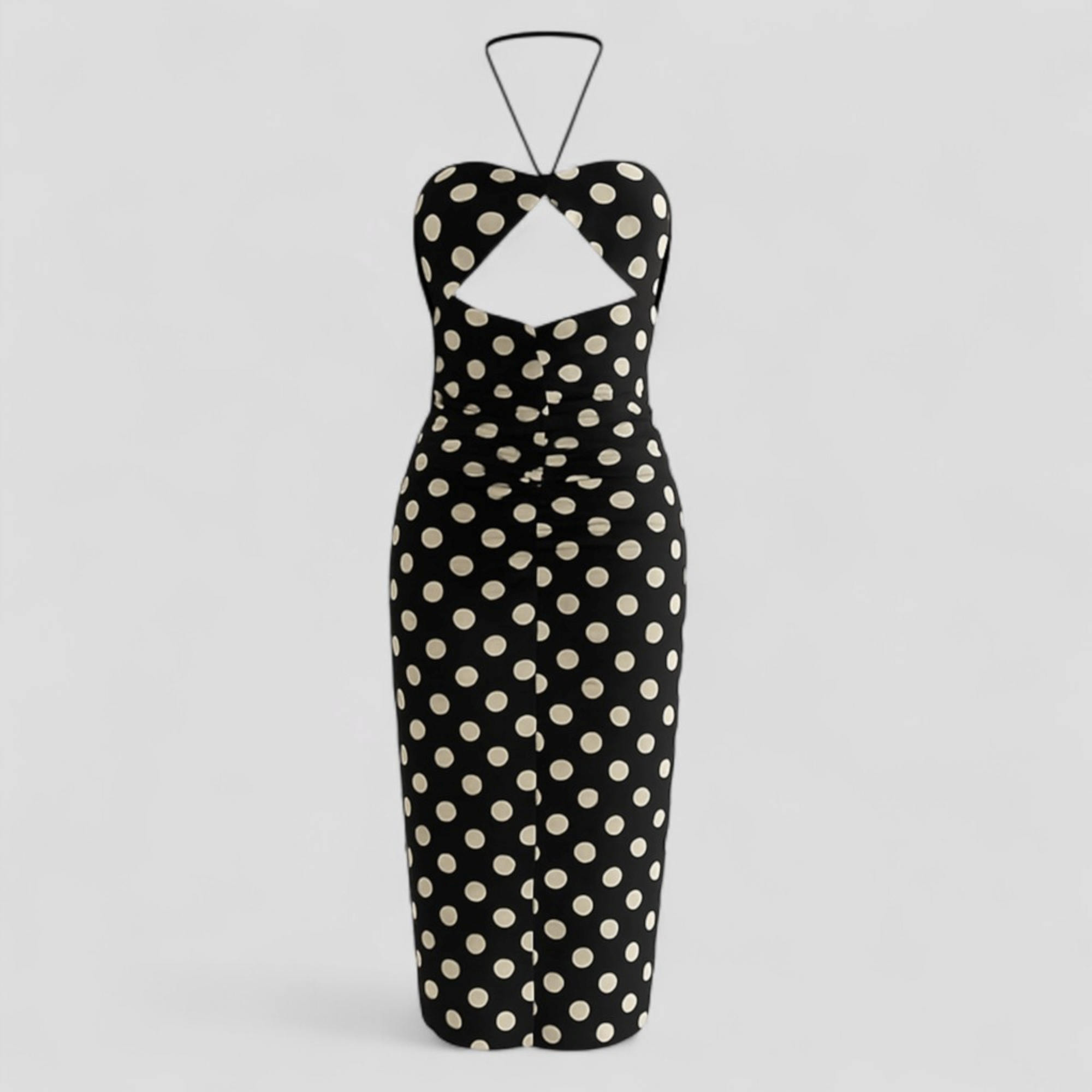 Patrina | Abito Elegante Donna - Nero - abbracciato alla moda abito DALILA abito elegante abito formale abito versatile collezione abiti moda femminile outfit serale stile e comfort vestito comodo - Concept Palermo