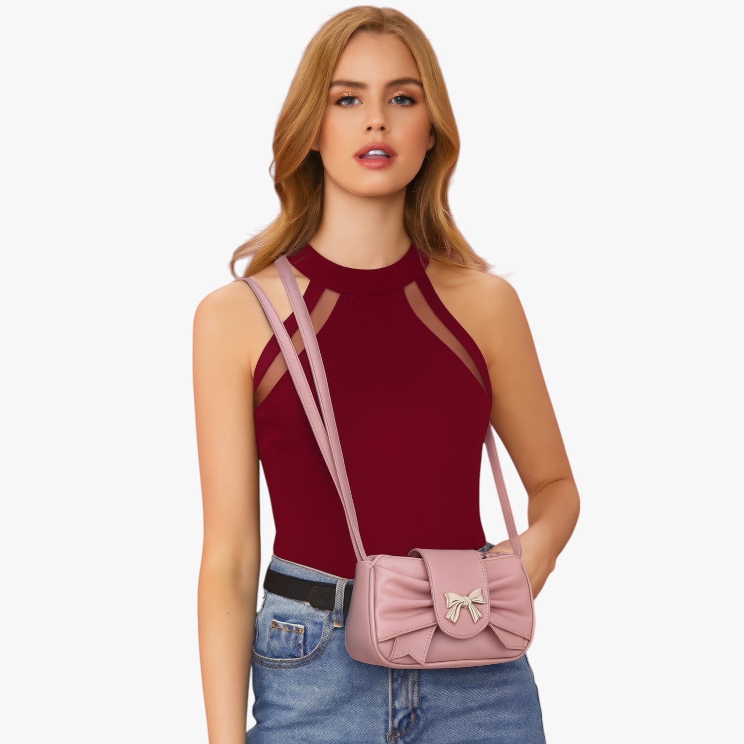Alilie | Pochette elegante da donna – Borsa compatta ed elegante - - Bags Shoulder Bags Women's shoulder bag - Concept Palermo