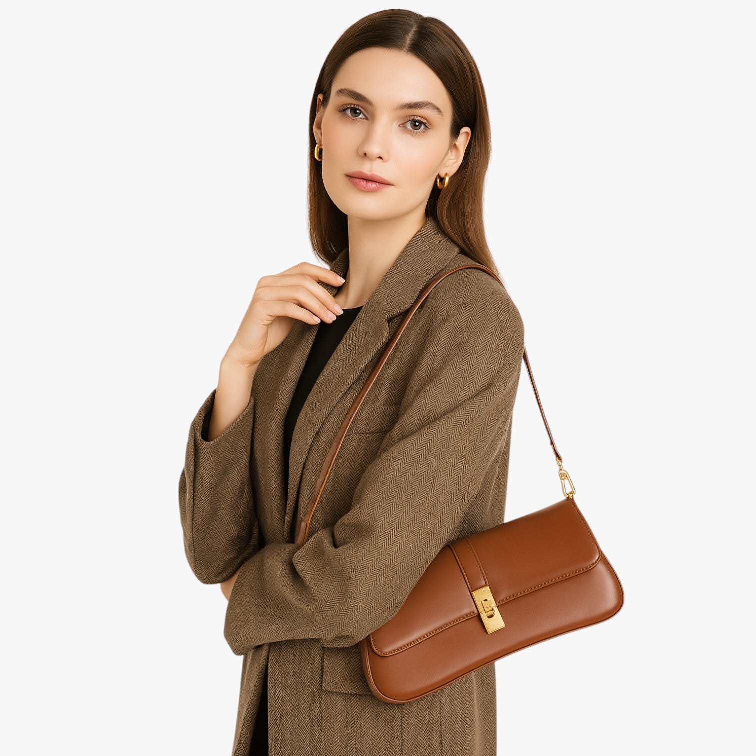 Alaia | Borsa Baguette in Vera Pelle di Lusso - - bag Bags handbags Shoulder Bags women bags Women's handbags - Concept Palermo