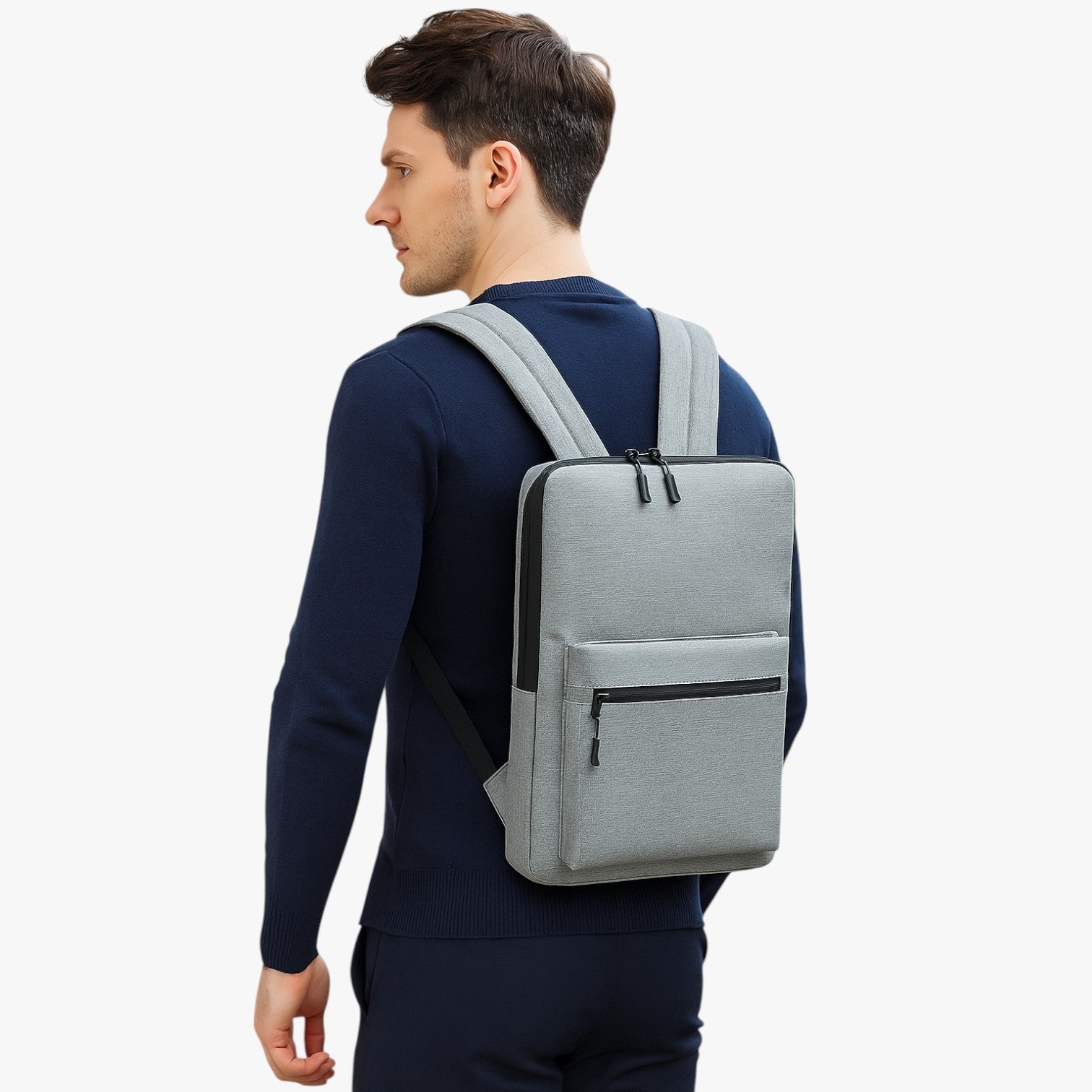 Harrison | Zainetto Slim Impermeabile per Laptop 14''-15.6'' - - Bags bags for men men bag mens bag - Concept Palermo